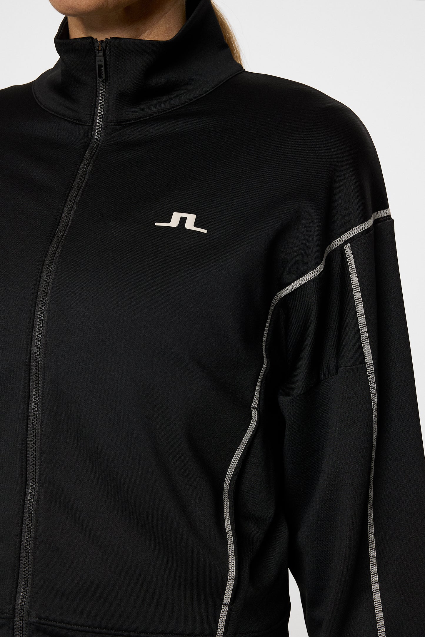 Belinda Track Jacket in Black by J.Lindeberg