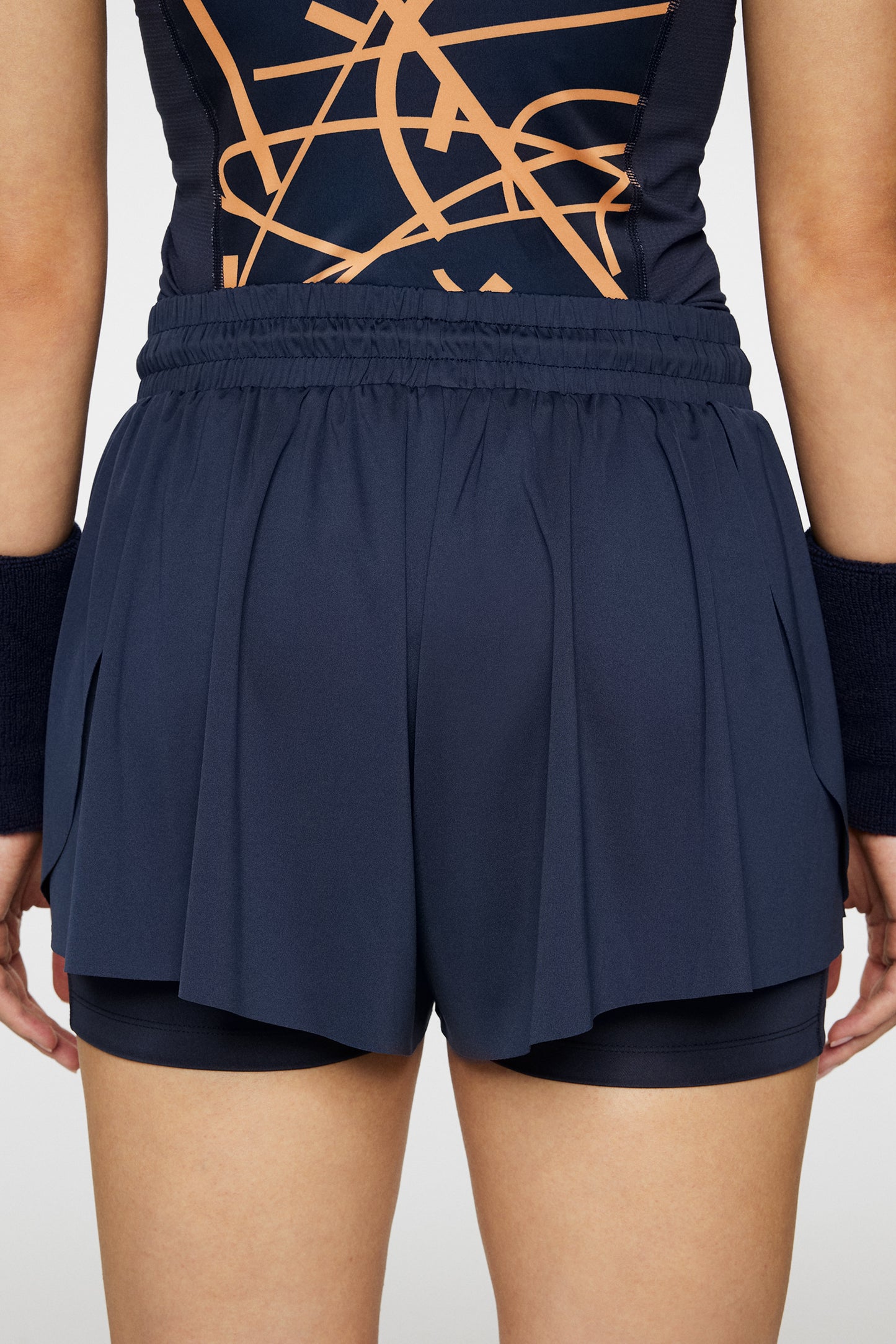 Paulina Jersey Shorts in JL Navy by J.Lindeberg
