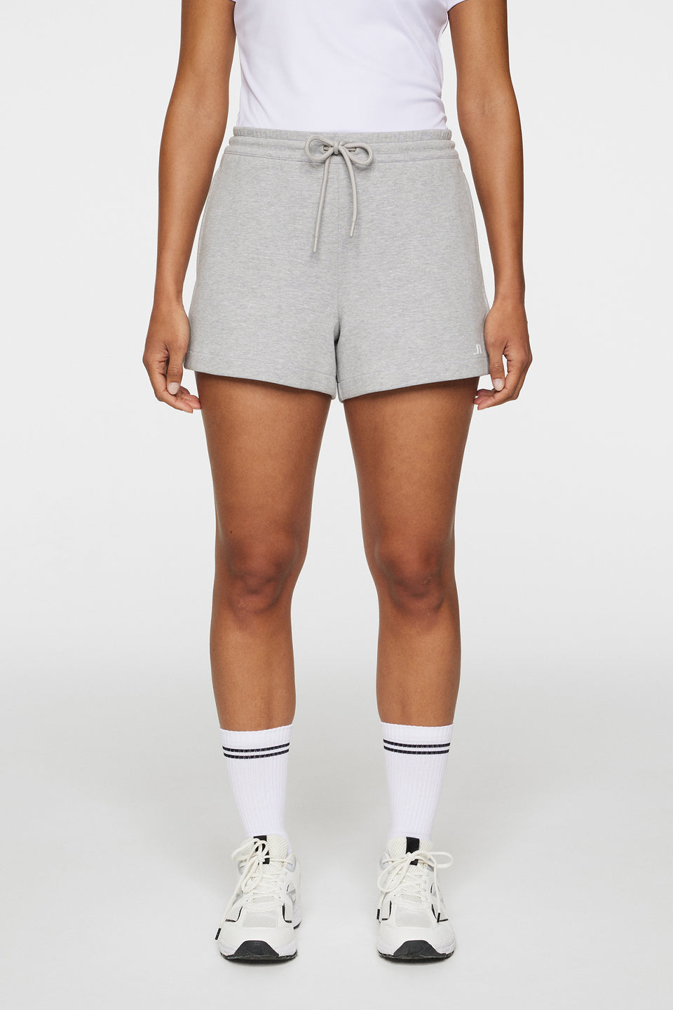Mikki Sweatshirt shorts / Light Grey Melange