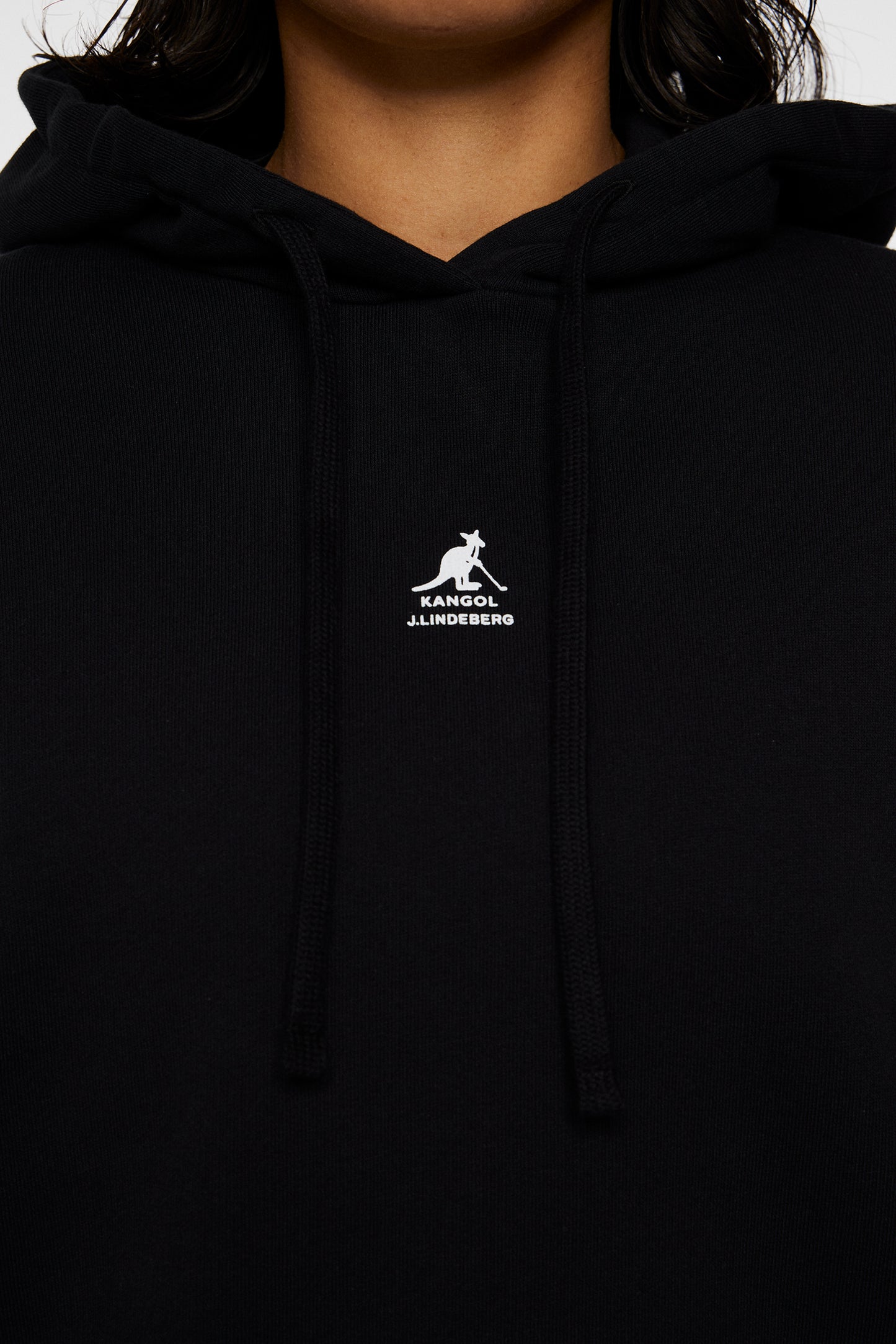 Sandie Hoodie in Black by J.Lindeberg