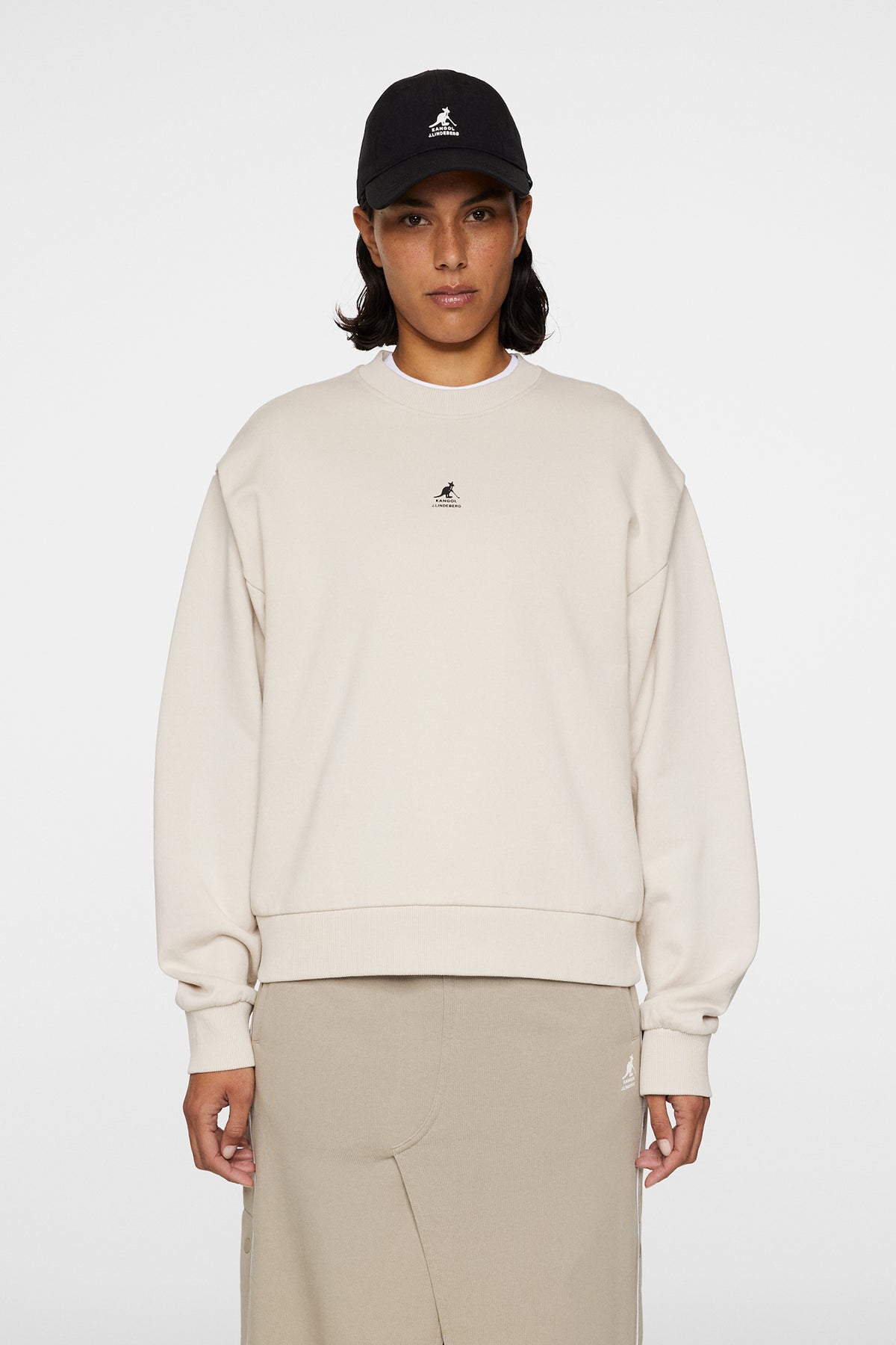 Sandie Sweatshirt in Moonbeam by J.Lindeberg