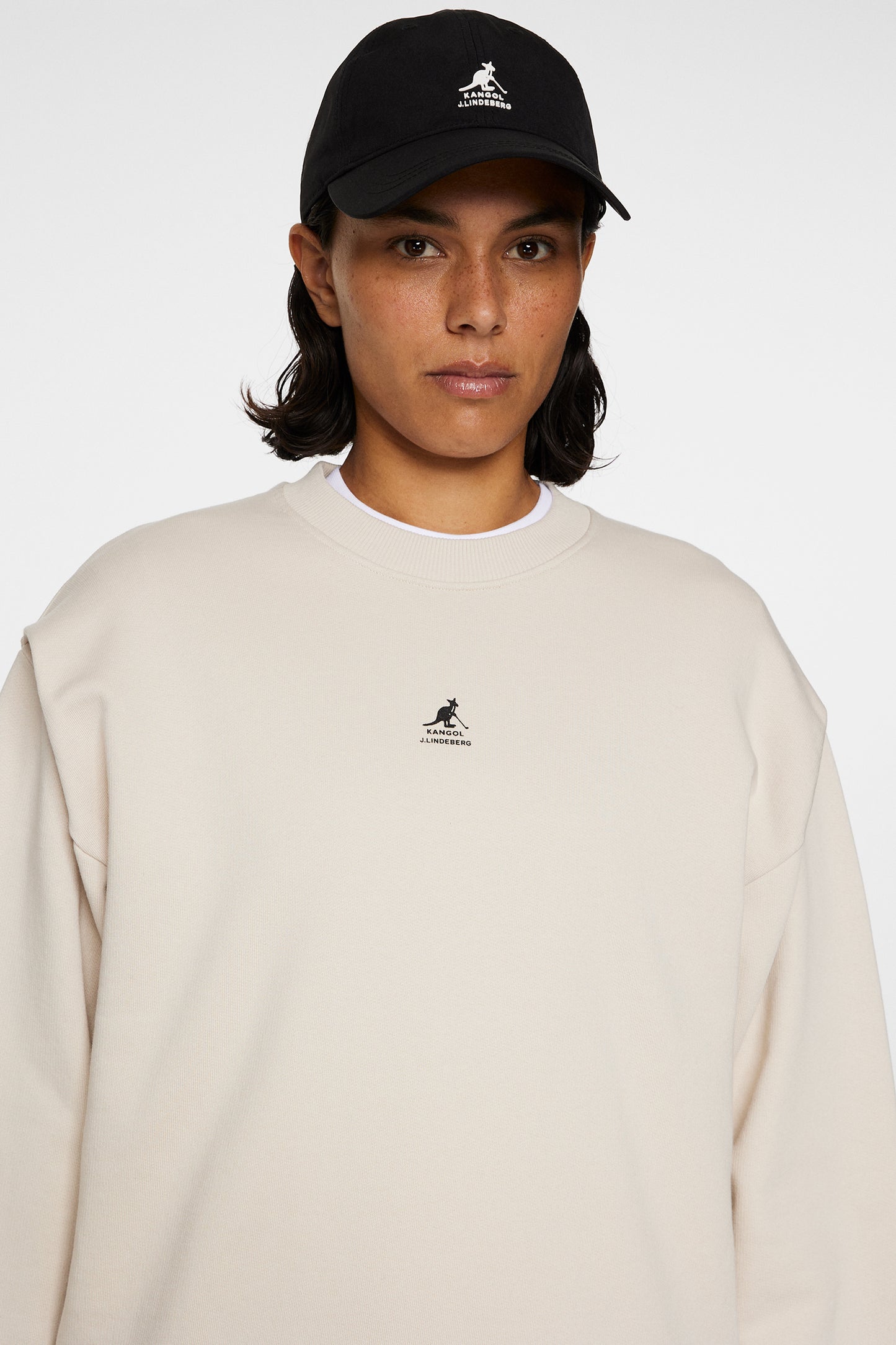 Sandie Sweatshirt in Moonbeam by J.Lindeberg