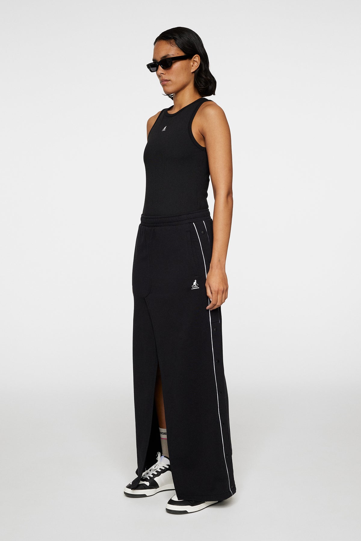 Lisa Sweat Skirt in Black by J.Lindeberg