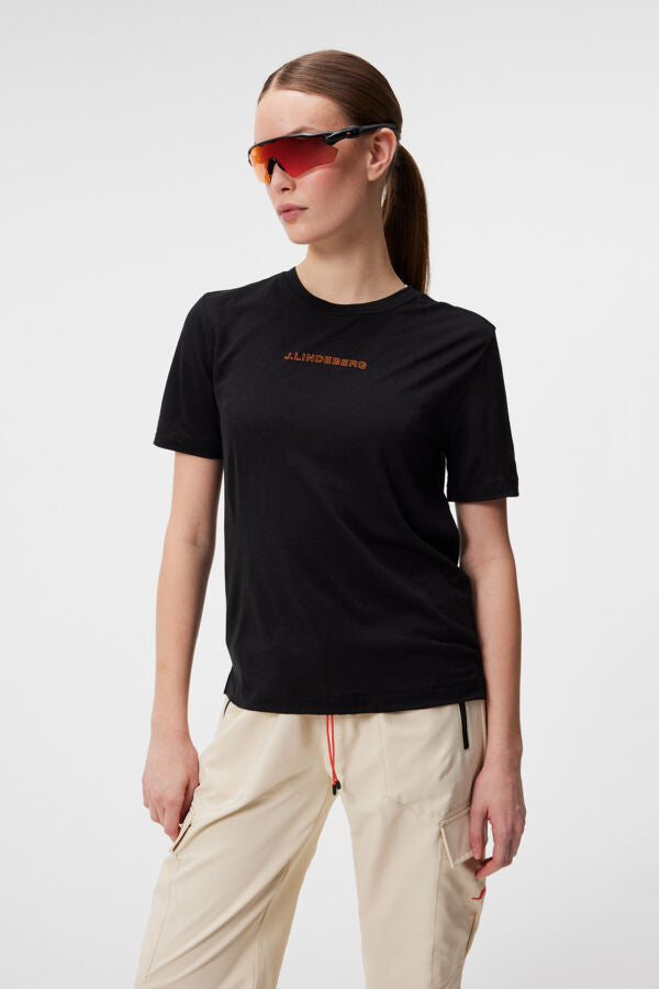 제이린드버그 J.LINDEBERG Kimona T-Shirt,Black