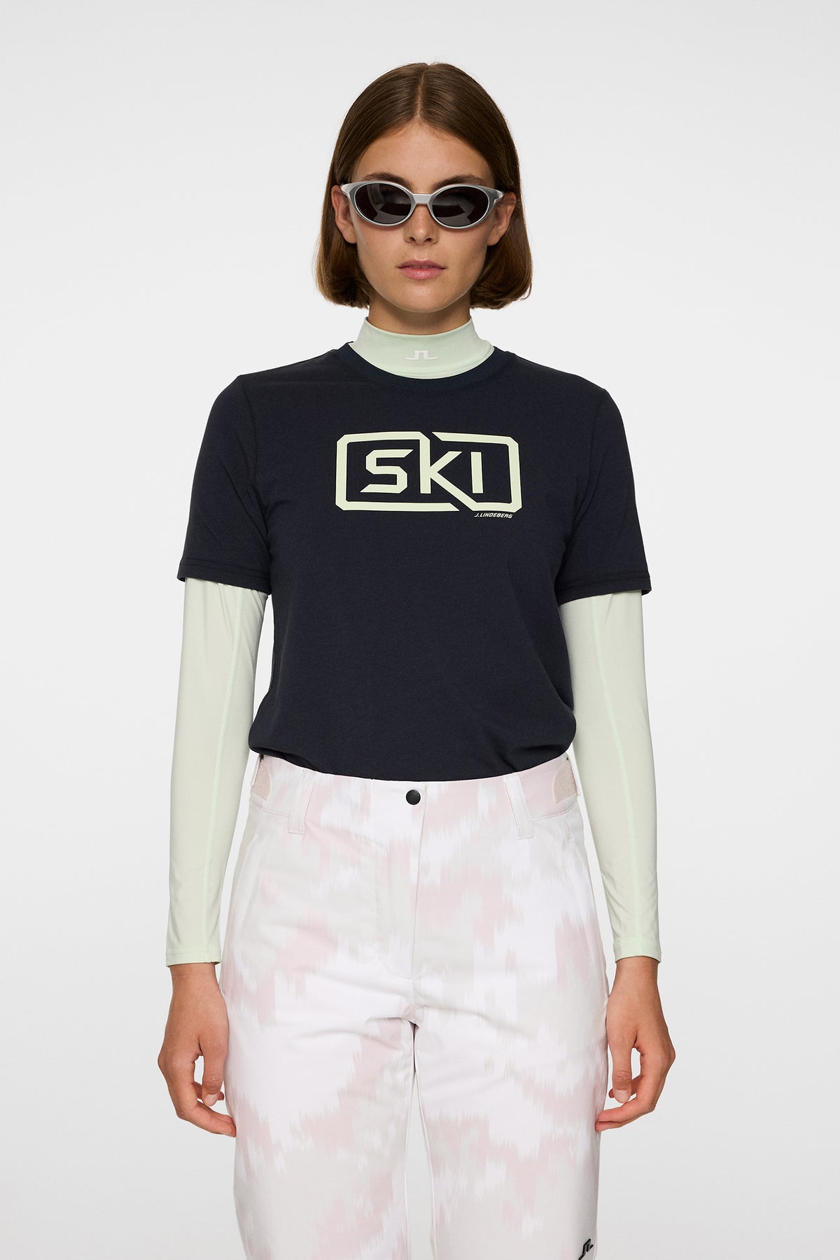 Malia T-shirt in JL Navy by J.Lindeberg