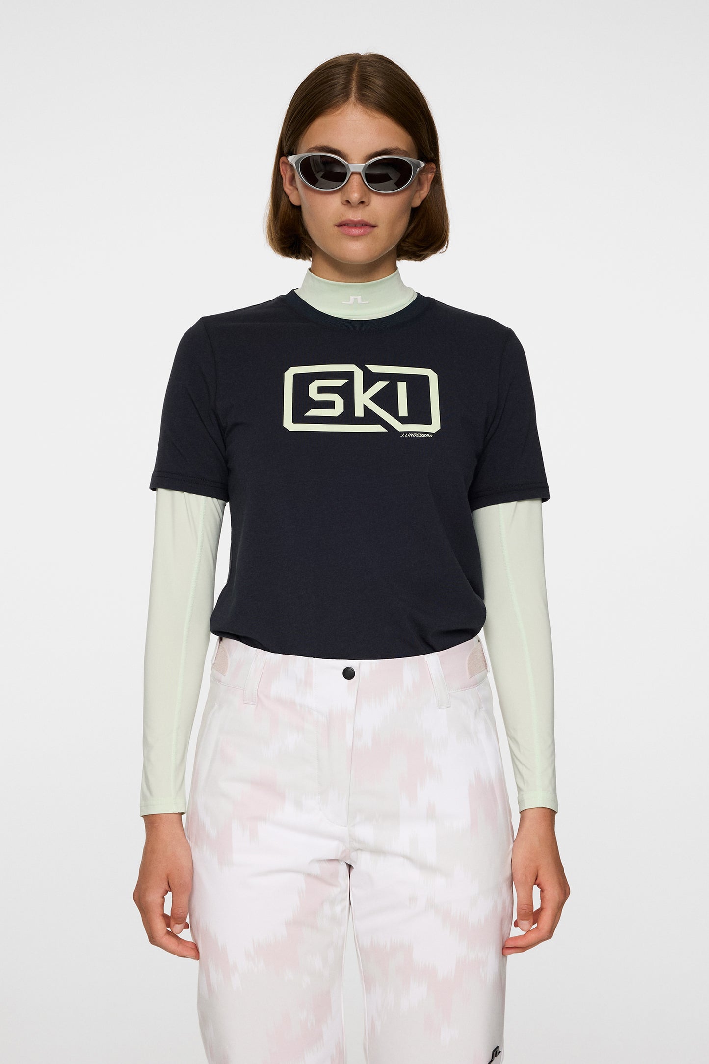 Malia T-shirt in JL Navy by J.Lindeberg