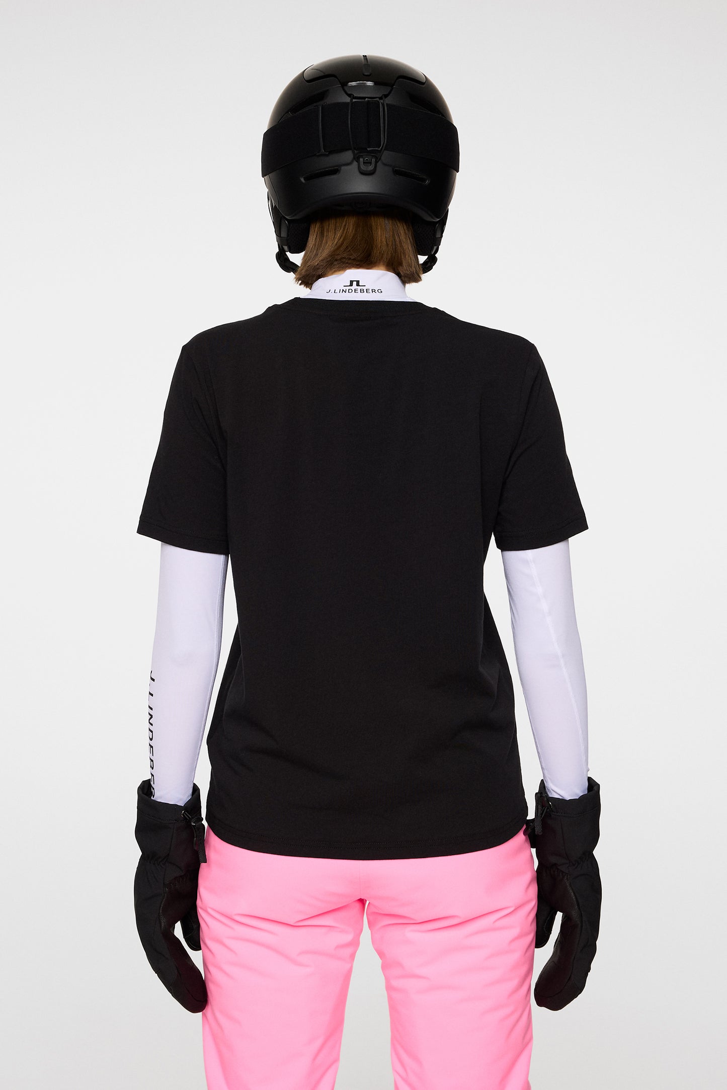 Malia T-shirt in Black by J.Lindeberg