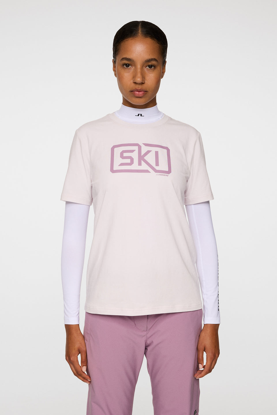 Malia T-shirt / Grey Lilac