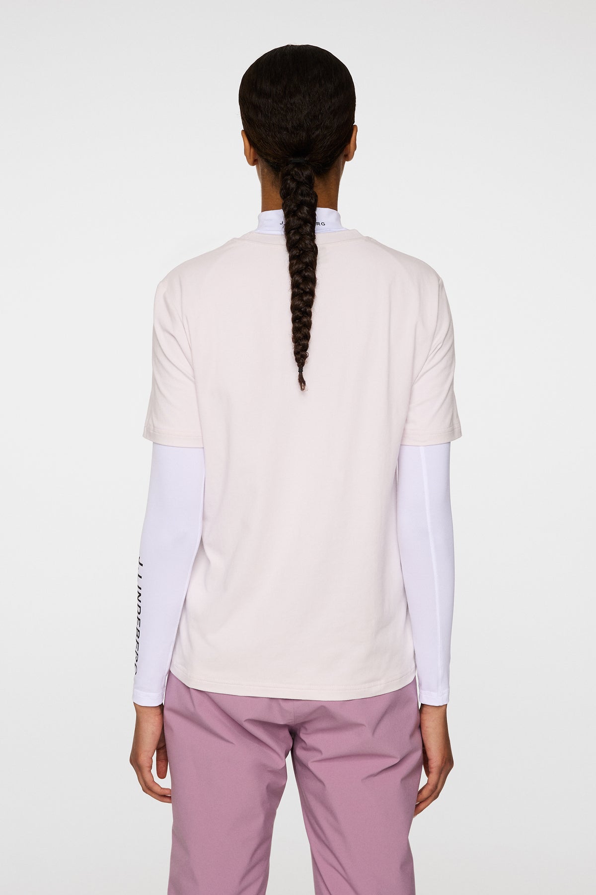 Malia T-shirt in Grey Lilac by J.Lindeberg