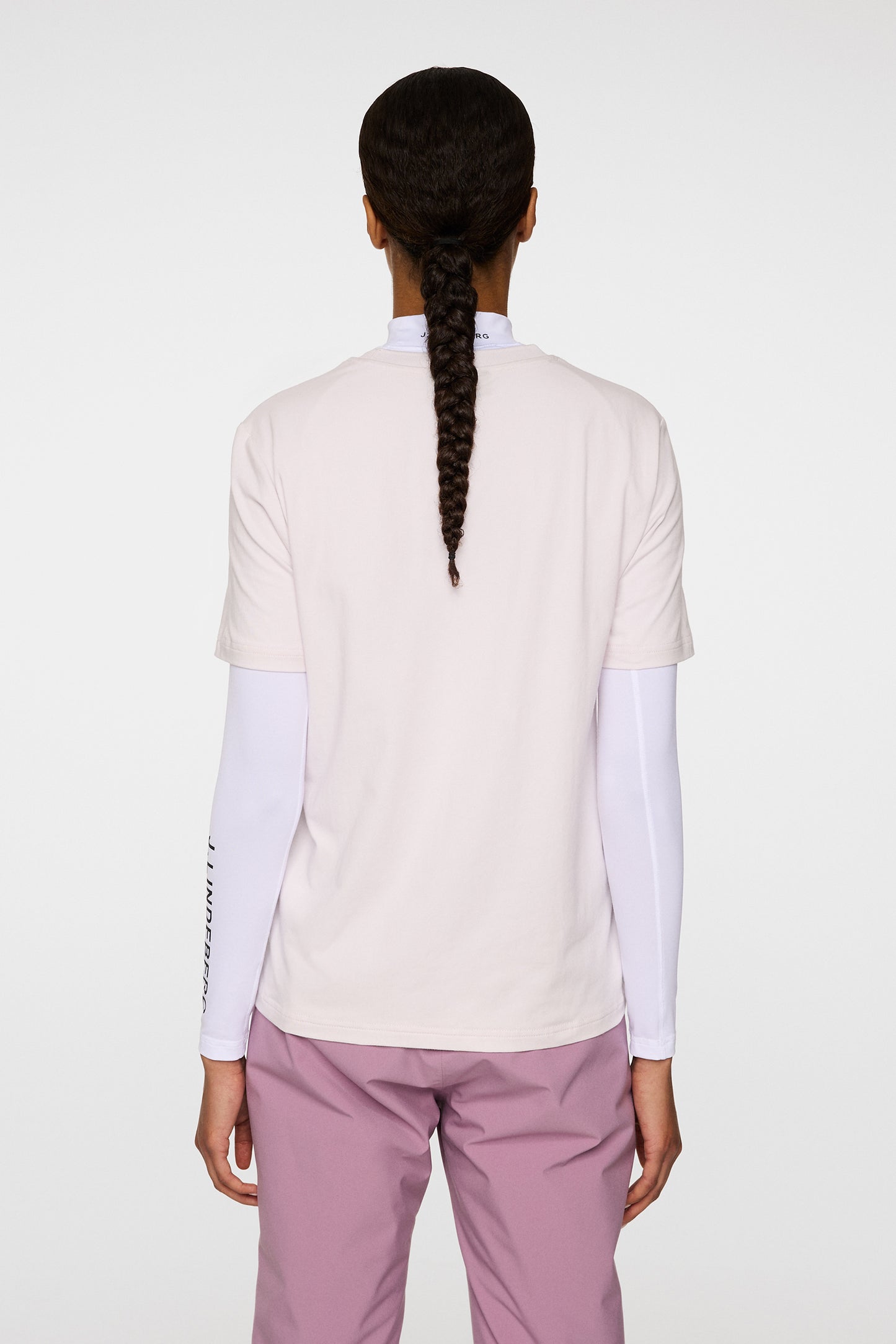 Malia T-shirt in Grey Lilac by J.Lindeberg