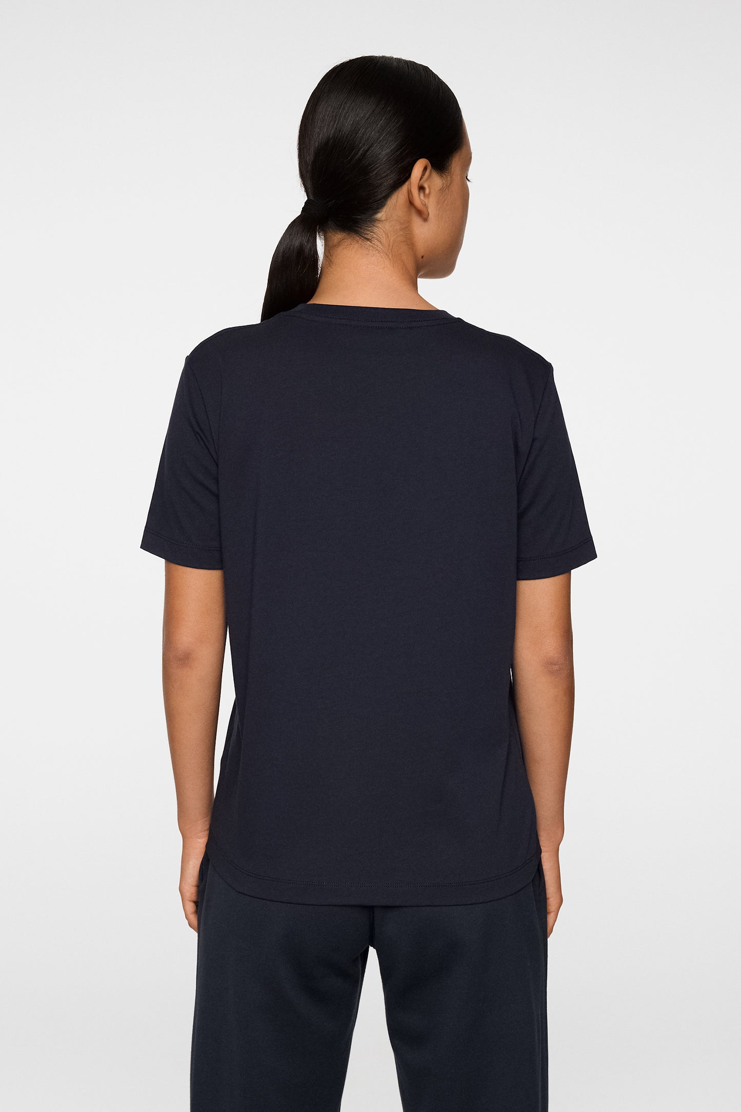 W Alpha T-shirt in JL Navy by J.Lindeberg