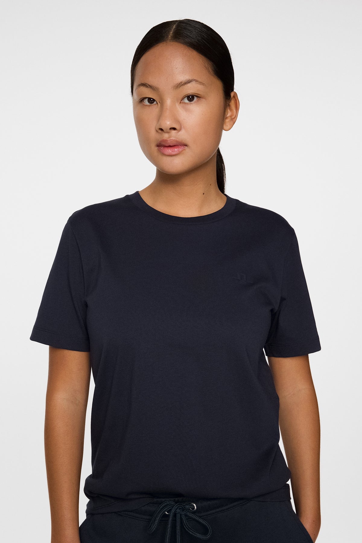 W Alpha T-shirt in JL Navy by J.Lindeberg