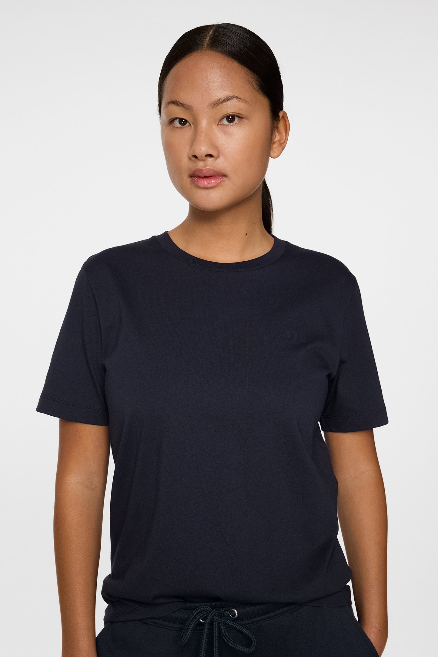W Alpha T-shirt in JL Navy by J.Lindeberg