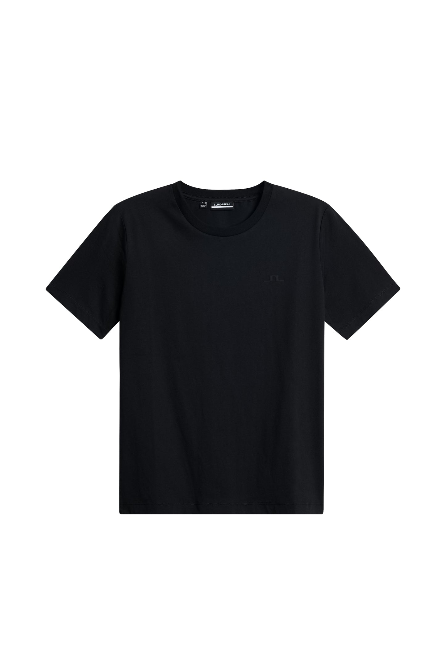W Alpha T-shirt in Black by J.Lindeberg
