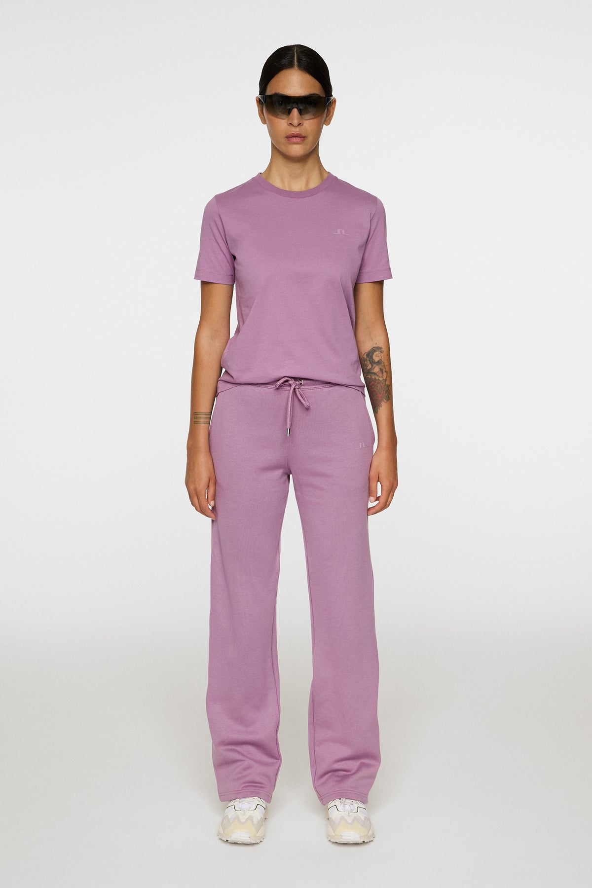 W Alpha T-shirt in Very Grape by J.Lindeberg