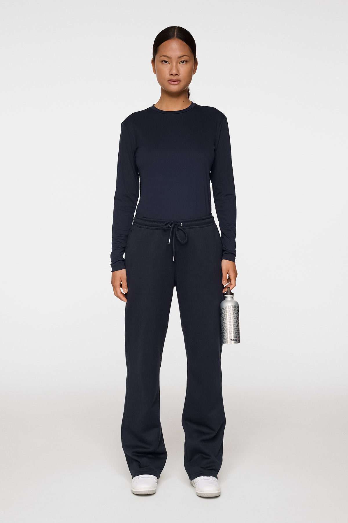 Ada LS T-shirt in JL Navy by J.Lindeberg