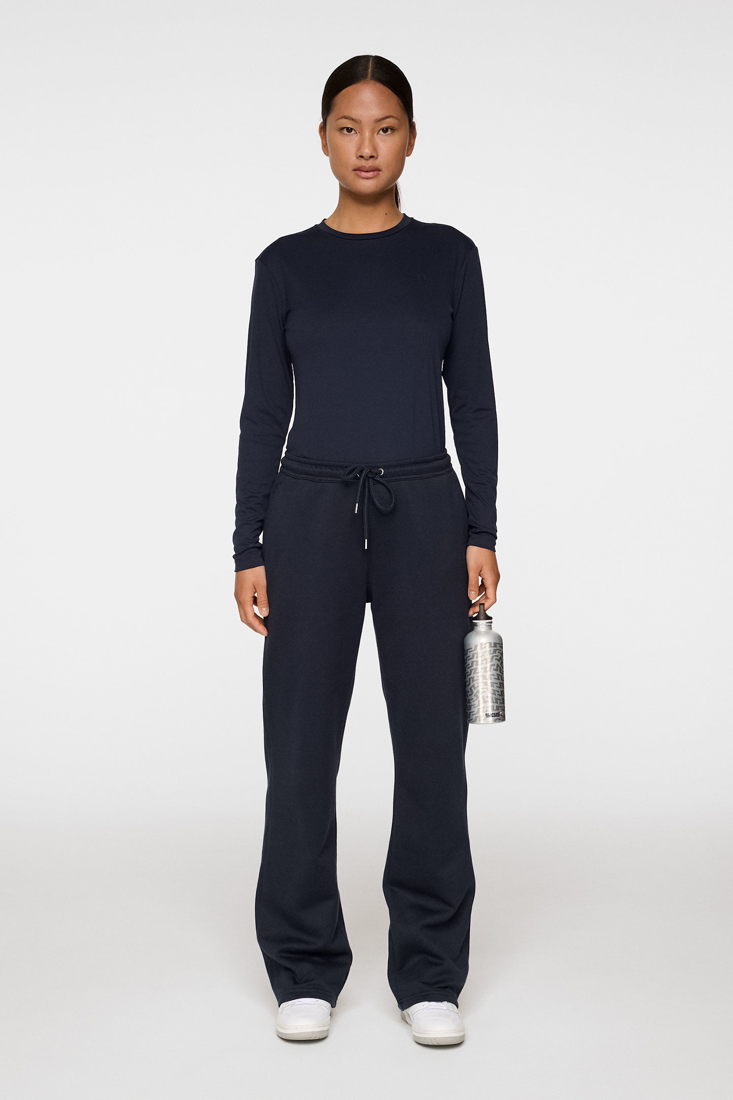 Ada LS T-shirt in JL Navy by J.Lindeberg