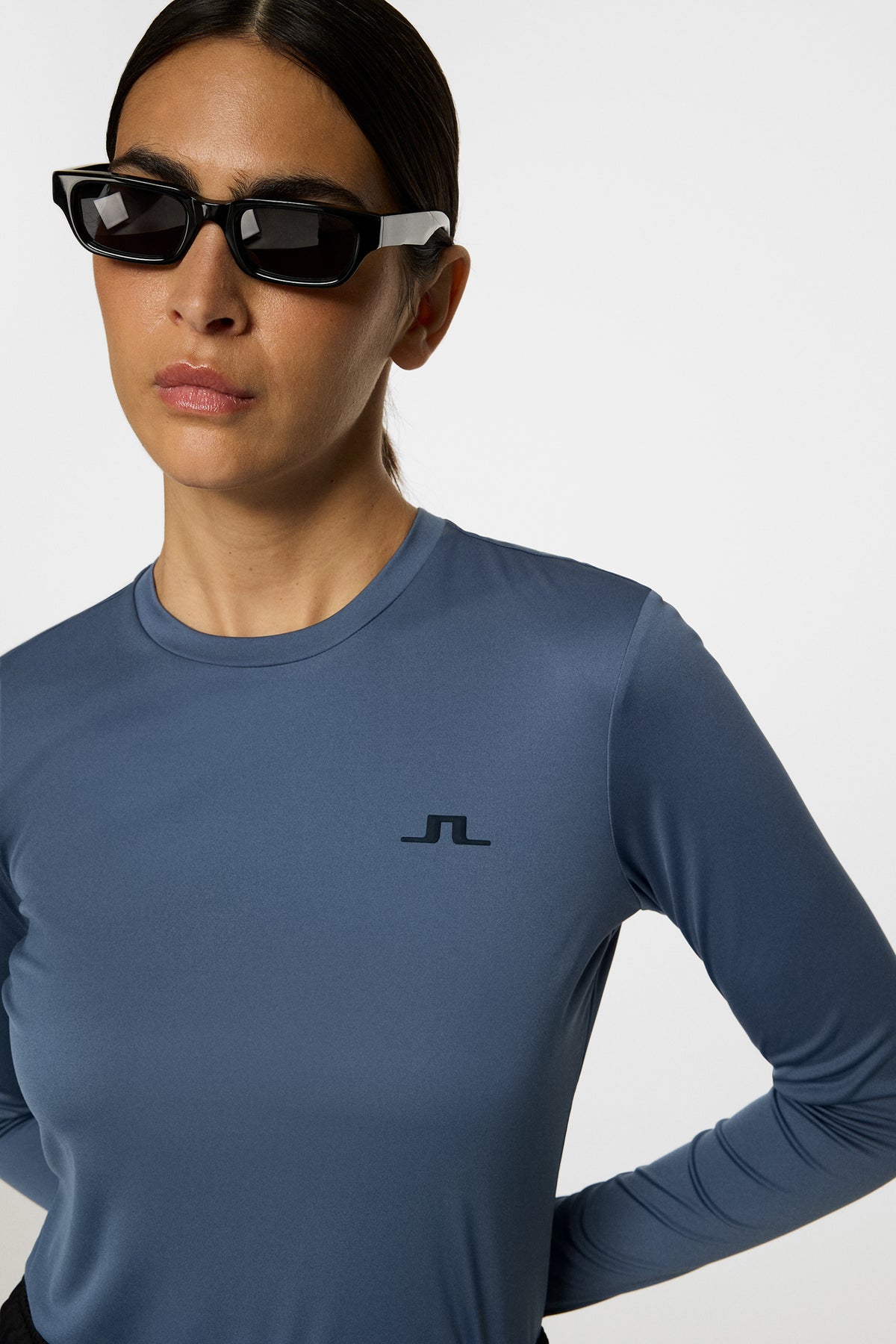 Ada LS T-shirt in Vintage Indigo by J.Lindeberg