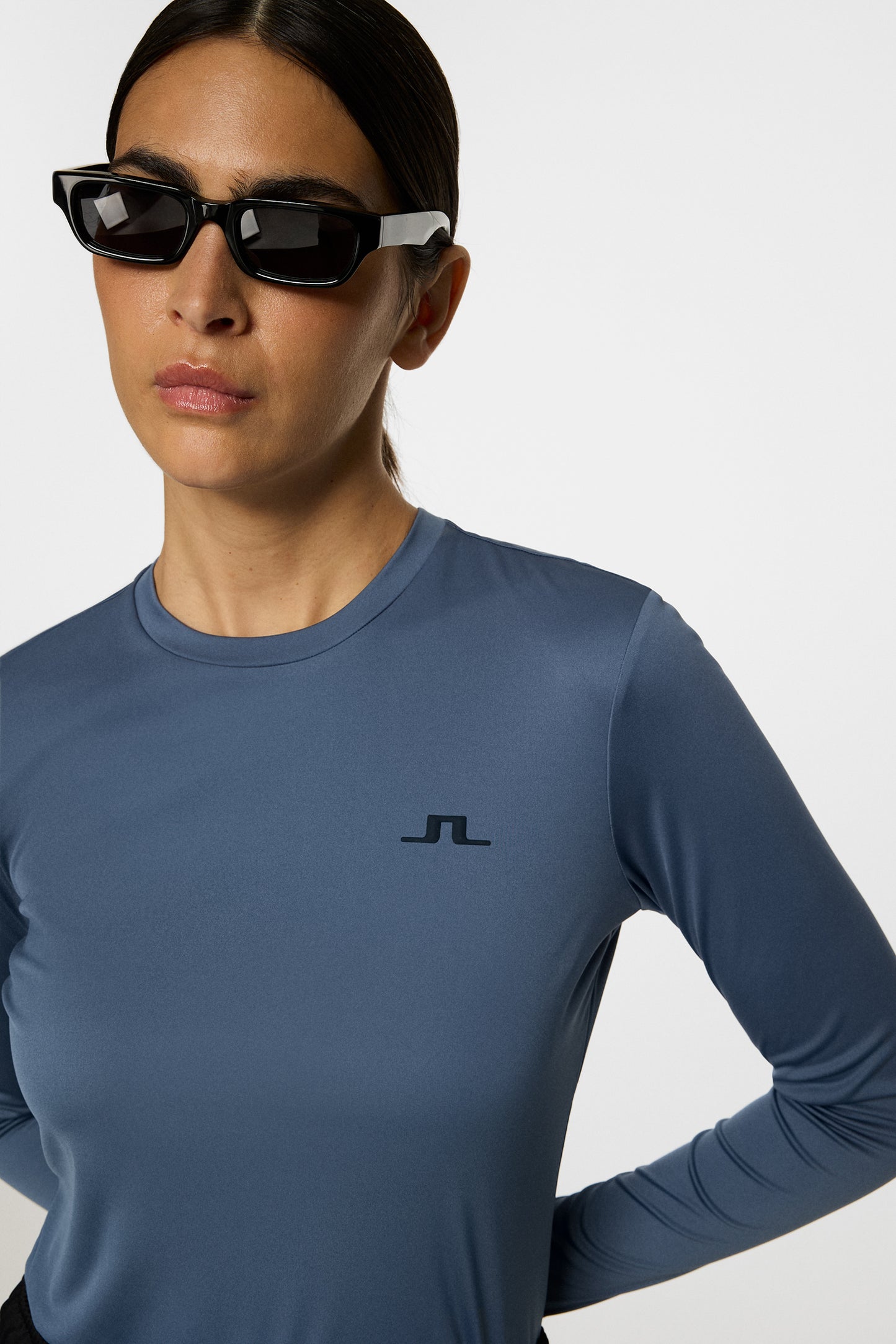 Ada LS T-shirt in Vintage Indigo by J.Lindeberg