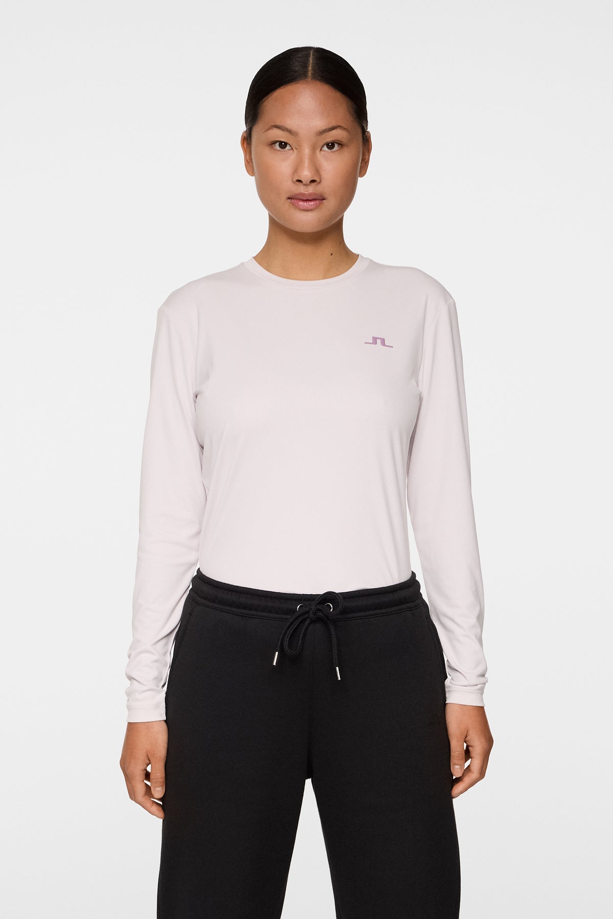 Ada LS T-shirt in Grey Lilac by J.Lindeberg