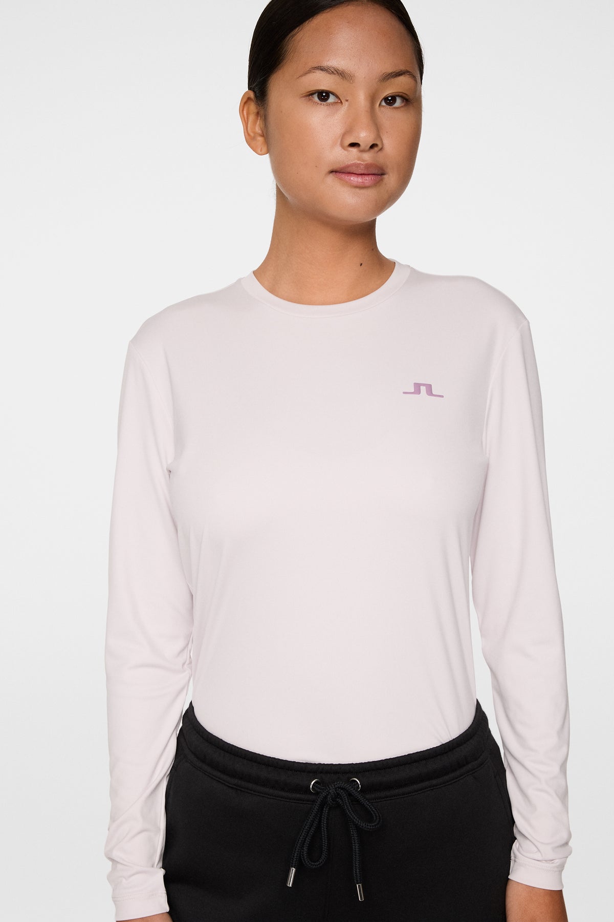 Ada LS T-shirt in Grey Lilac by J.Lindeberg