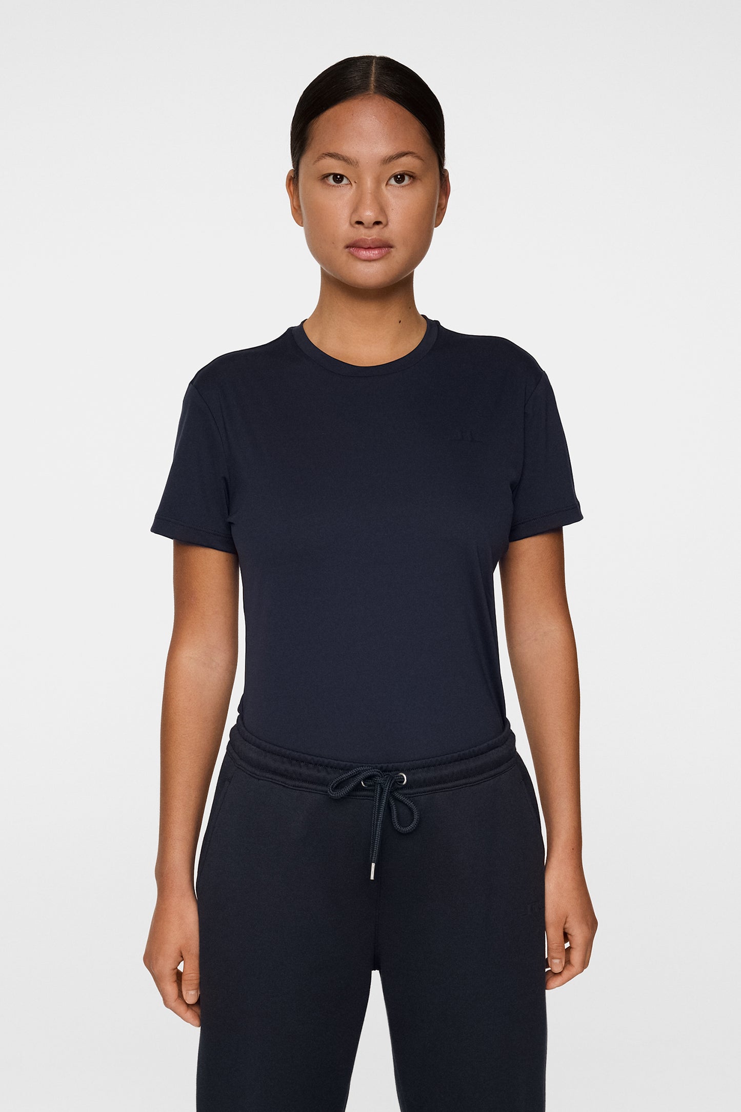 Ada T-shirt in JL Navy by J.Lindeberg