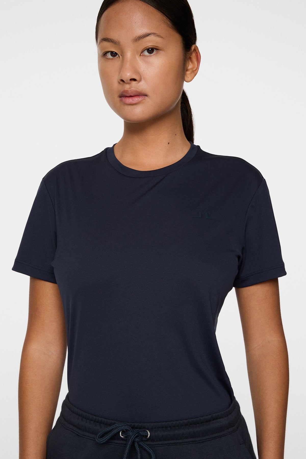 Ada T-shirt in JL Navy by J.Lindeberg
