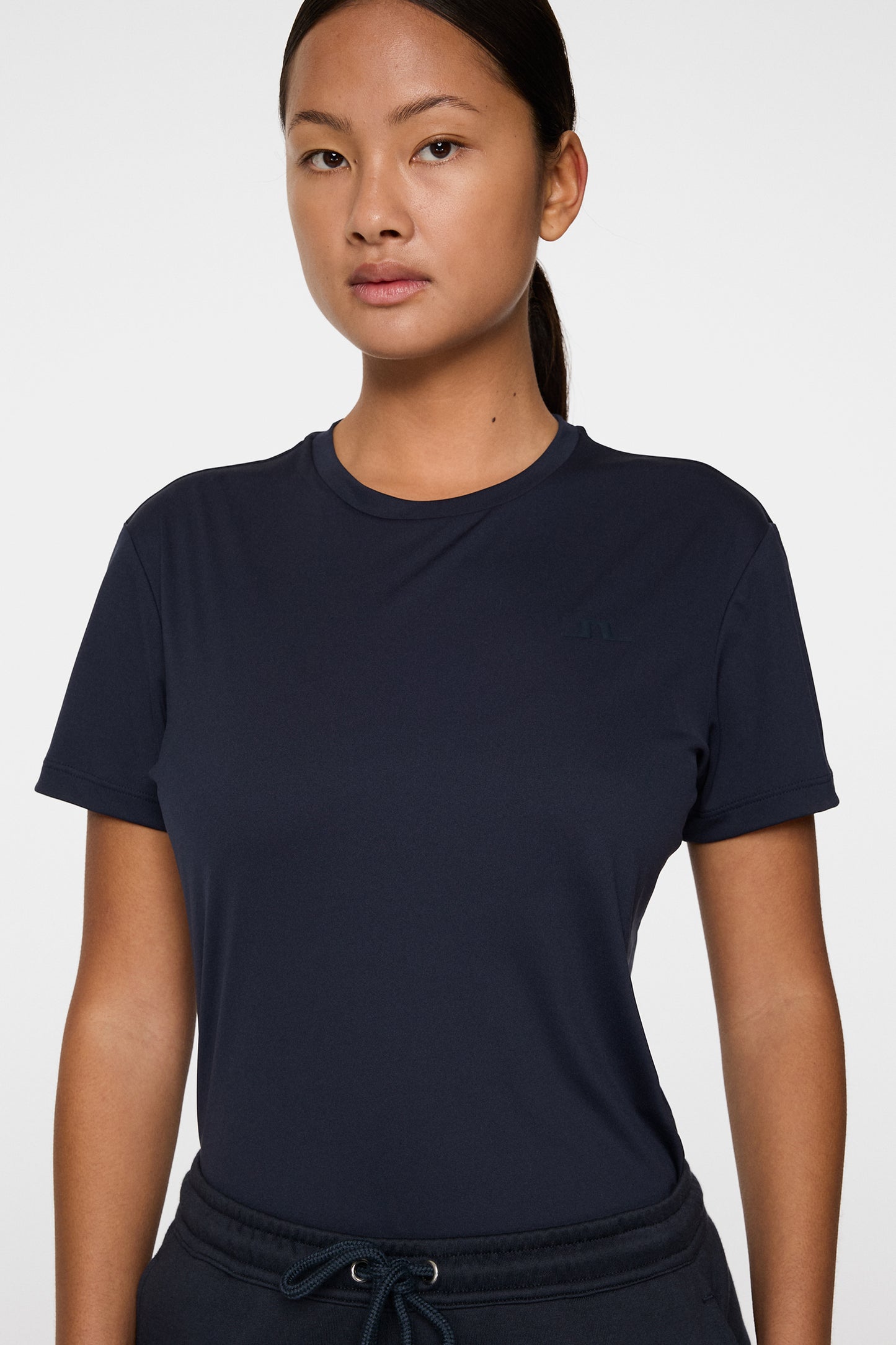 Ada T-shirt in JL Navy by J.Lindeberg