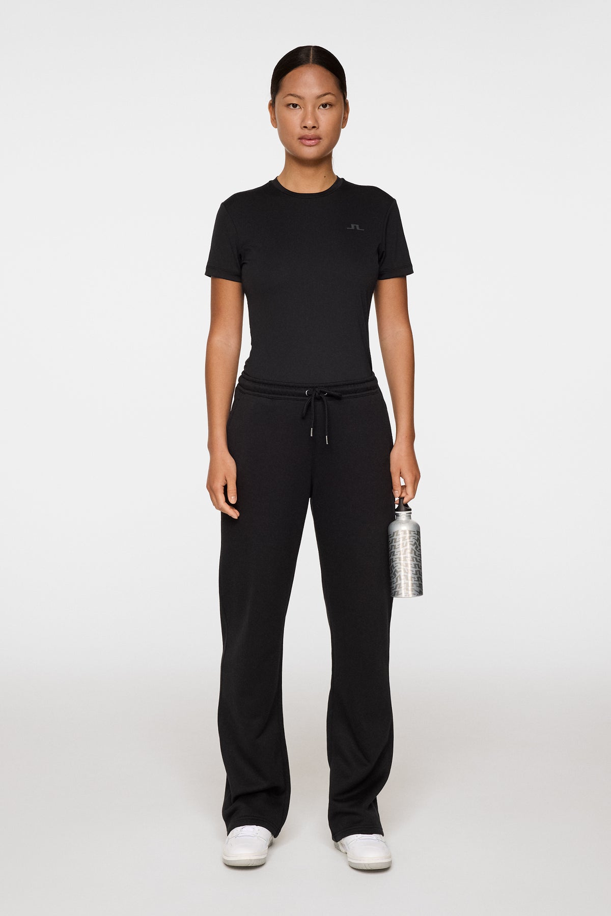 Ada T-shirt in Black by J.Lindeberg