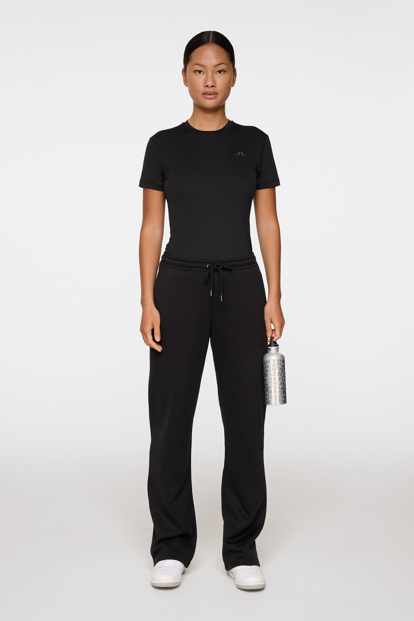 Ada T-shirt in Black by J.Lindeberg