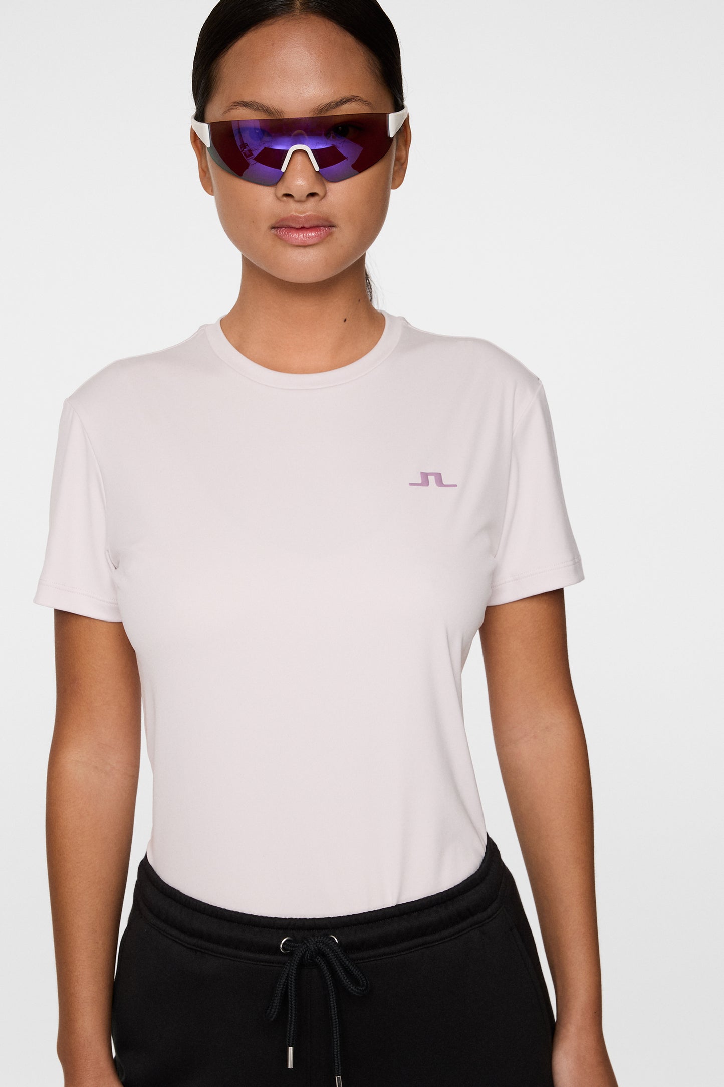 Ada T-shirt in Grey Lilac by J.Lindeberg