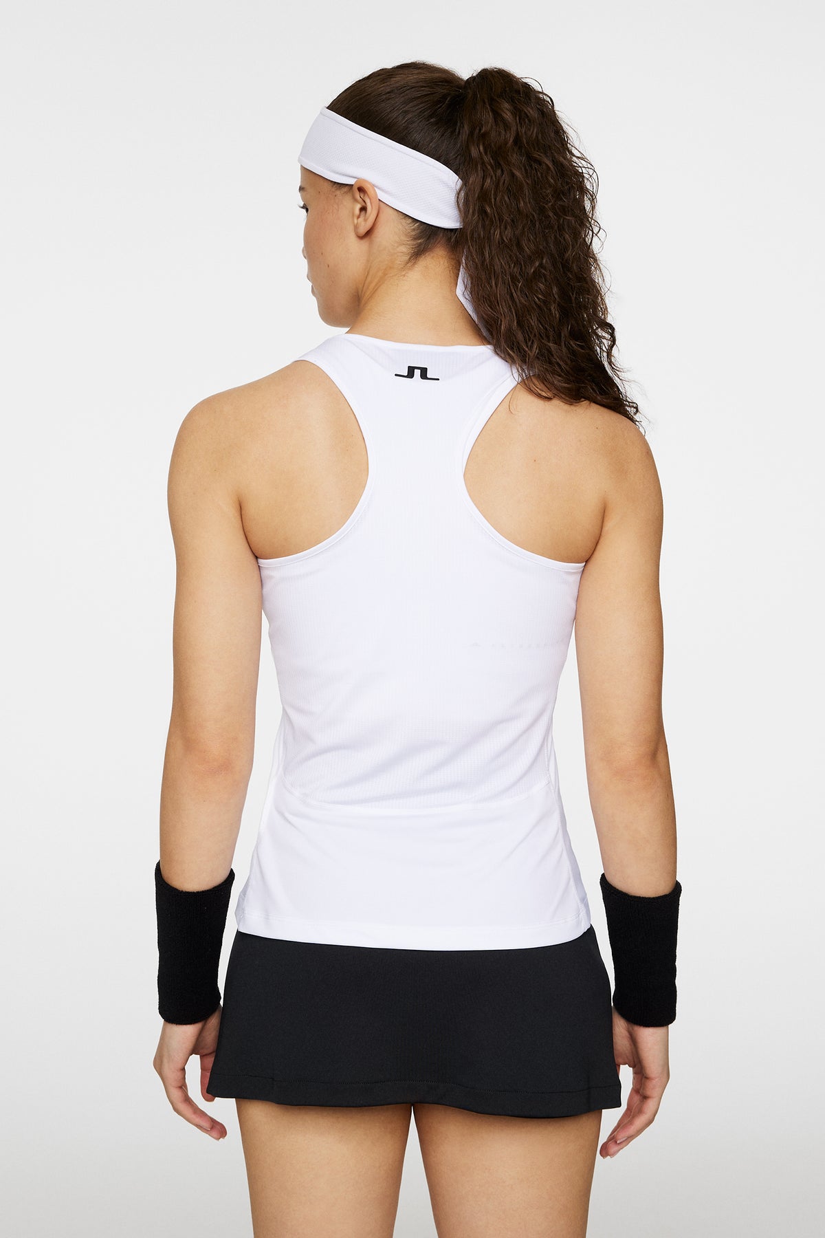 Delia Tank Top in White by J.Lindeberg