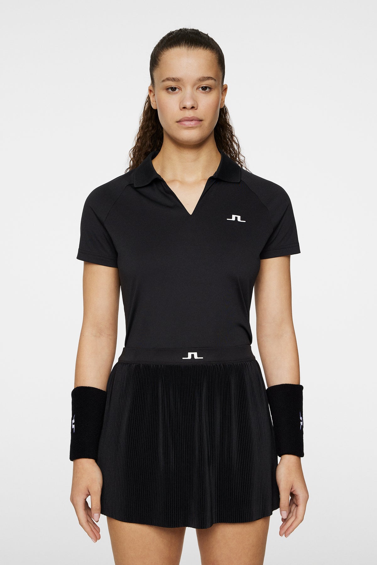 Allison Top in Black by J.Lindeberg