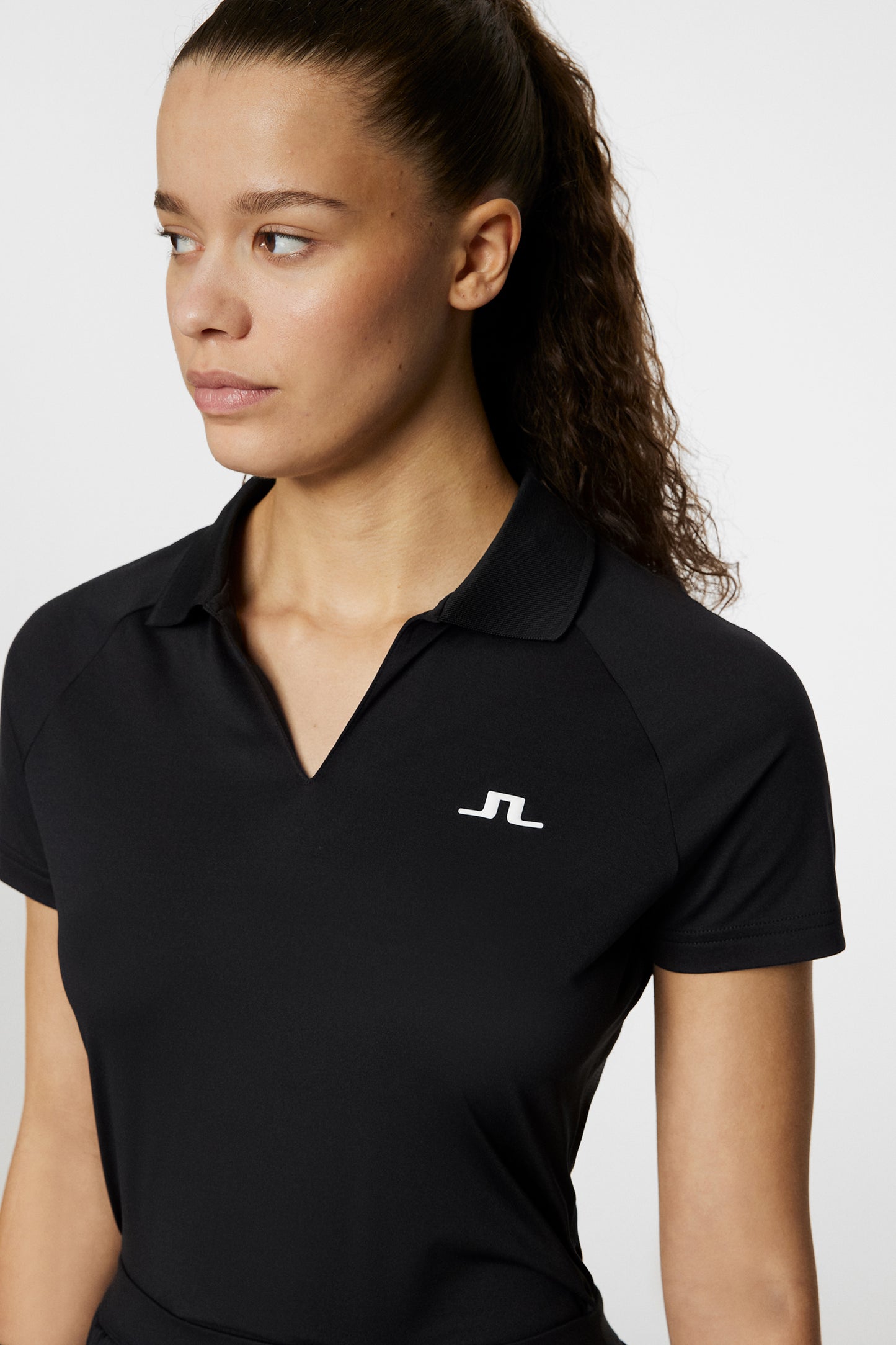 Allison Top in Black by J.Lindeberg