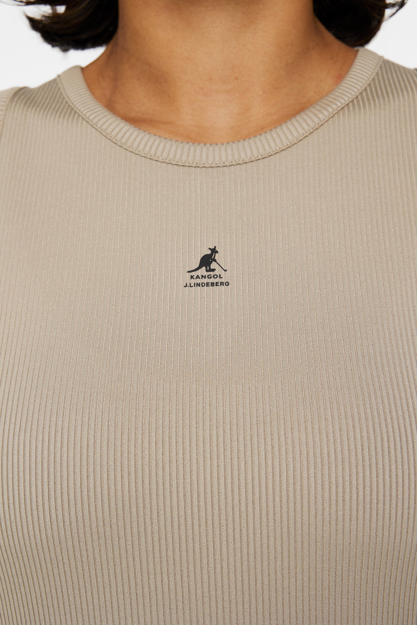 Sofie Tanktop in Vintage Khaki by J.Lindeberg