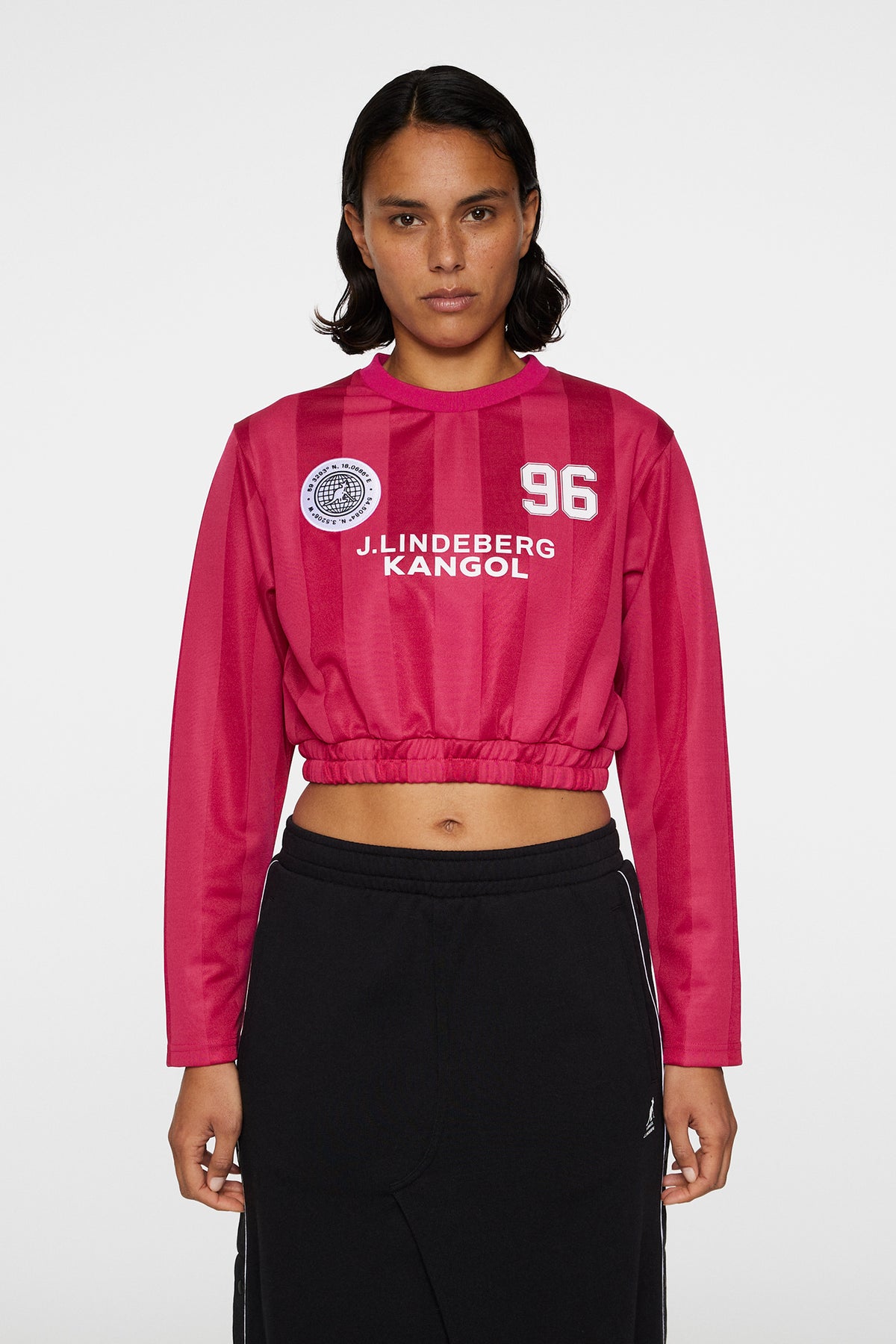 Fiona Football Jersey in Vivacious by J.Lindeberg