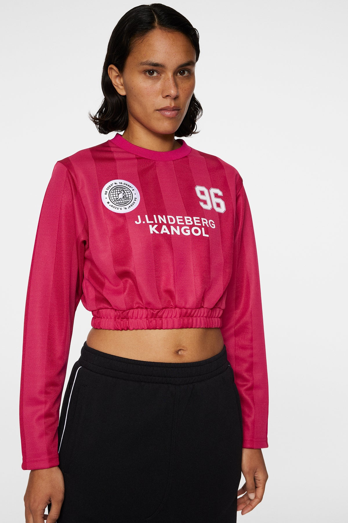 Fiona Football Jersey in Vivacious by J.Lindeberg