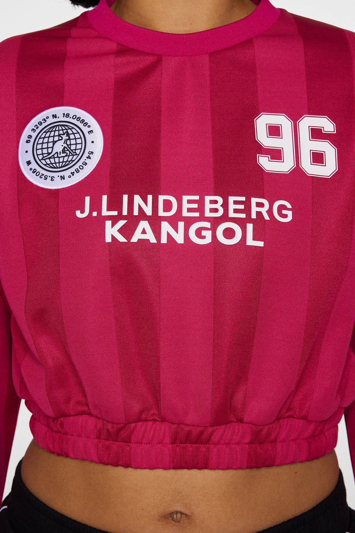 Fiona Football Jersey in Vivacious by J.Lindeberg