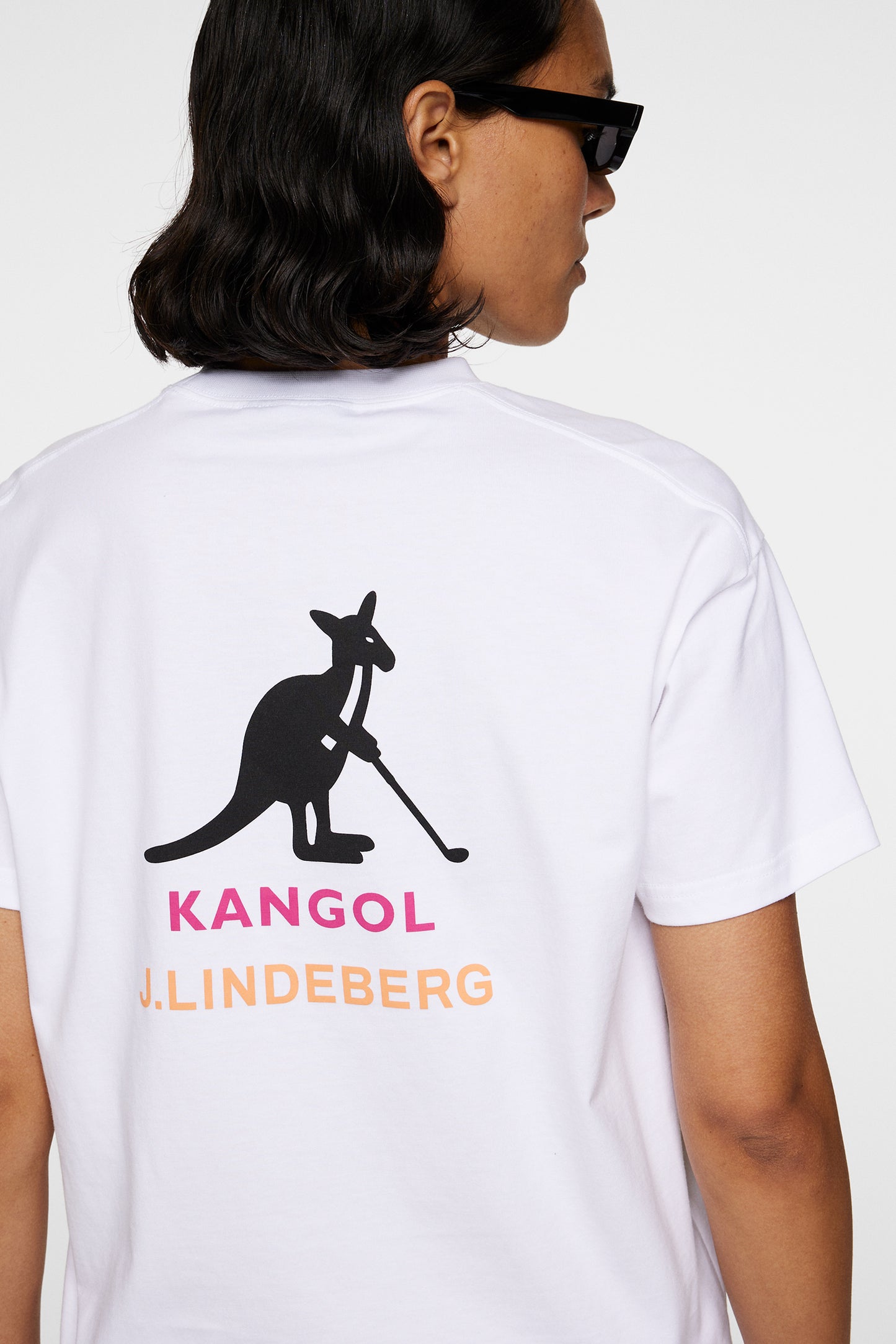 Lina T-shirt in White by J.Lindeberg