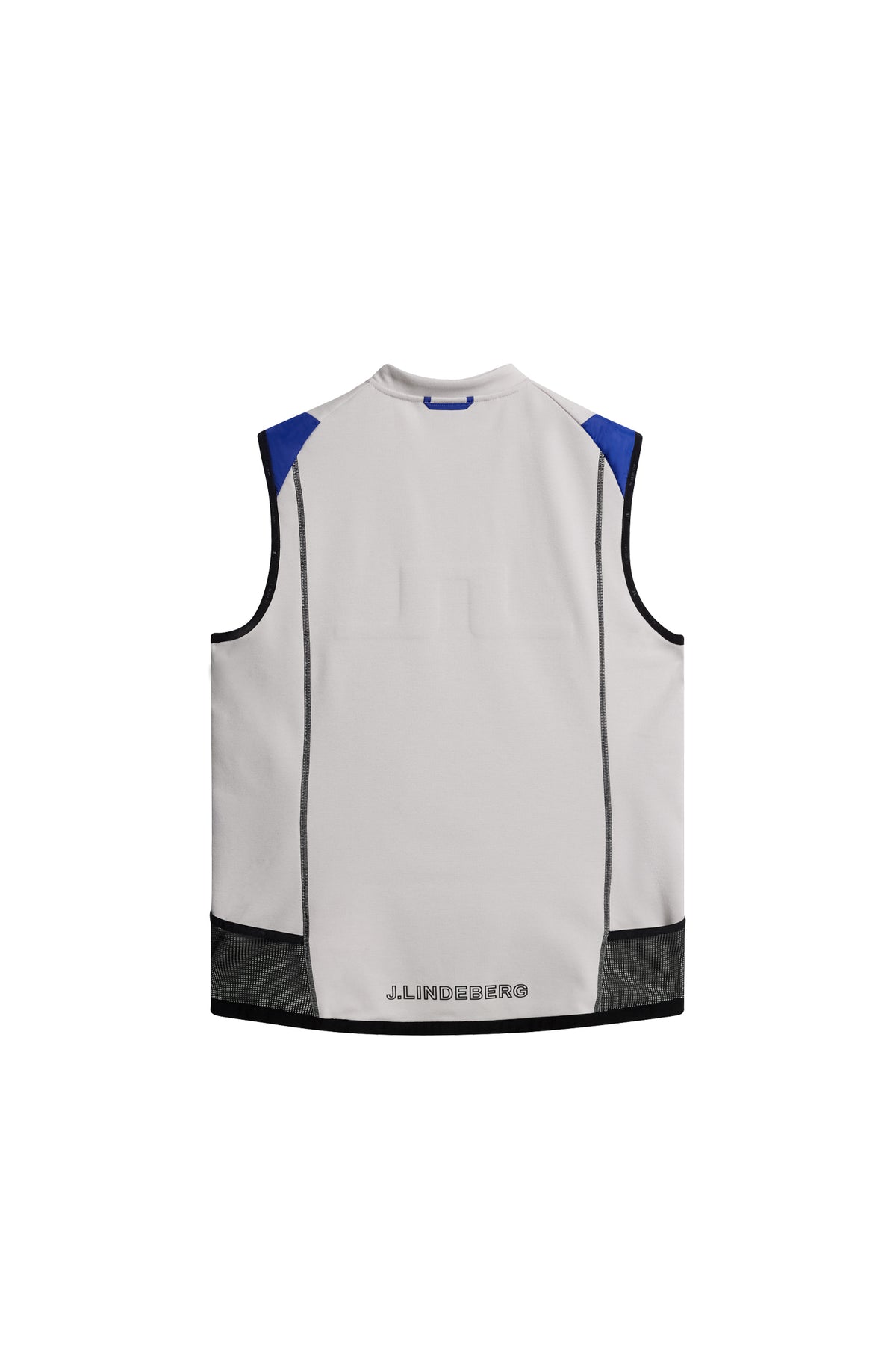 Sanaa Hybrid Vest in Moonbeam Melange by J.Lindeberg