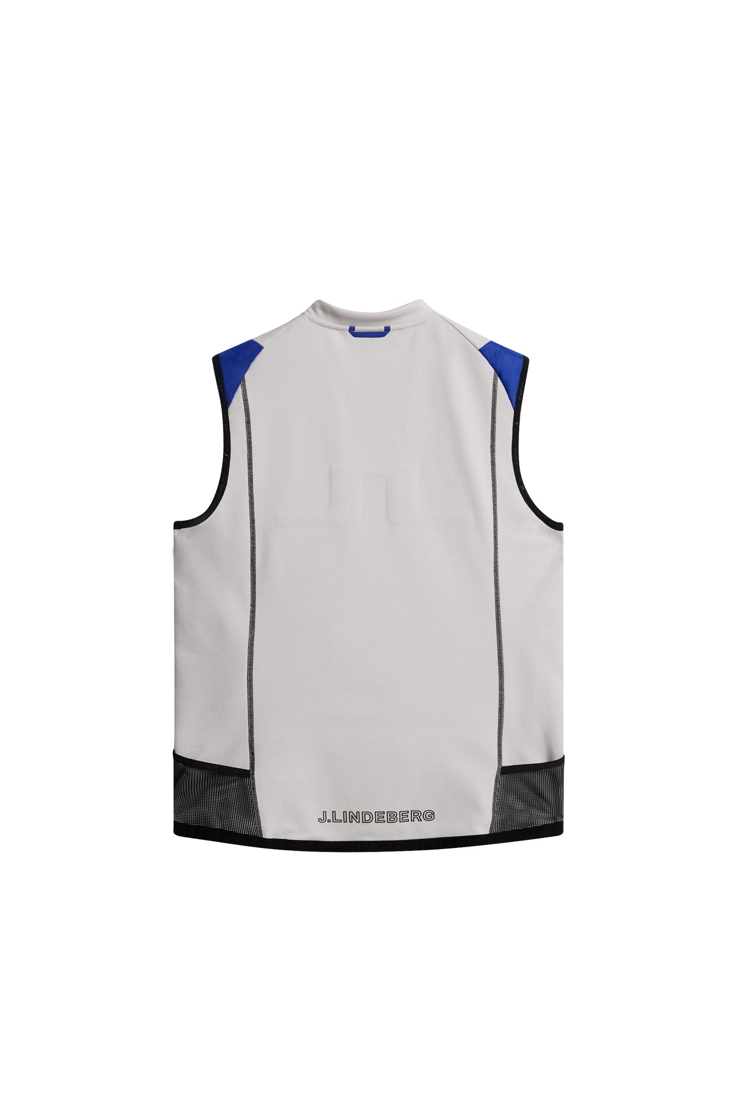 Sanaa Hybrid Vest in Moonbeam Melange by J.Lindeberg