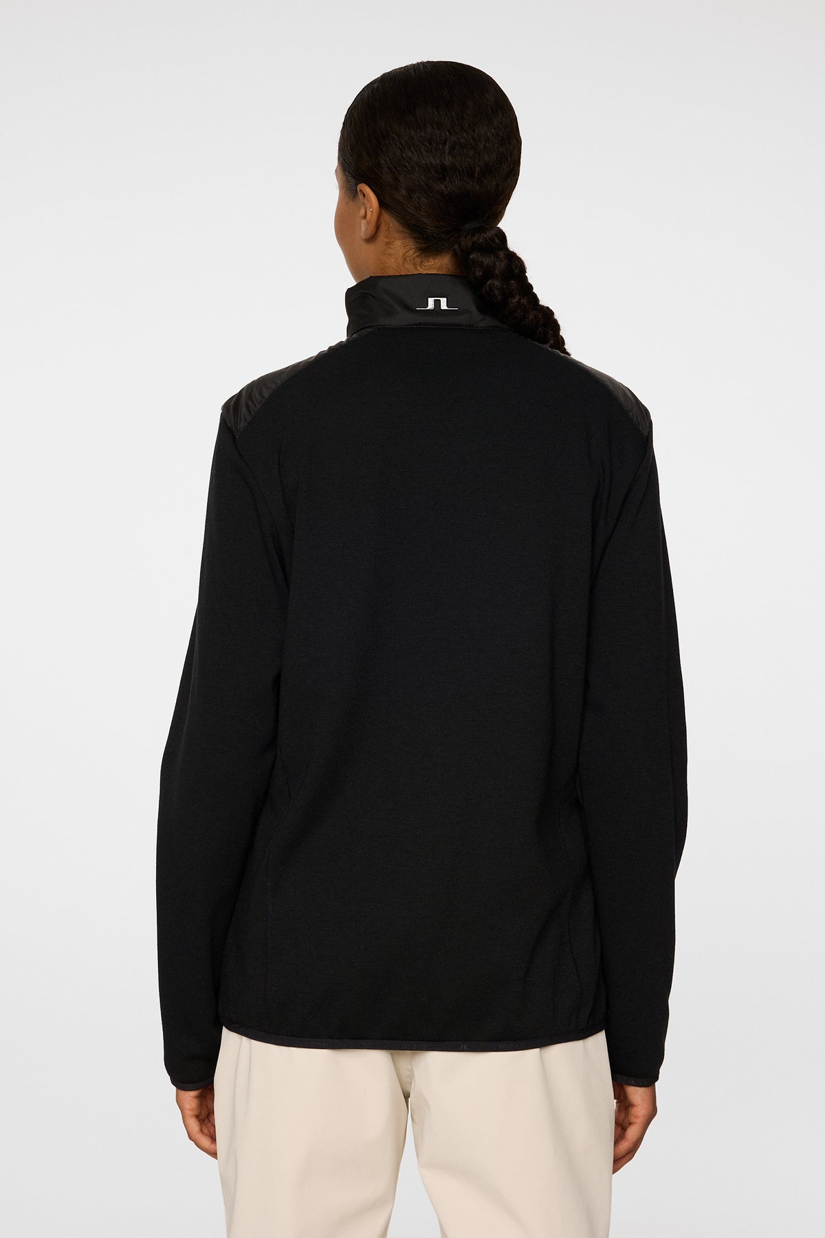 Gemma Hybrid Jacket in Black by J.Lindeberg