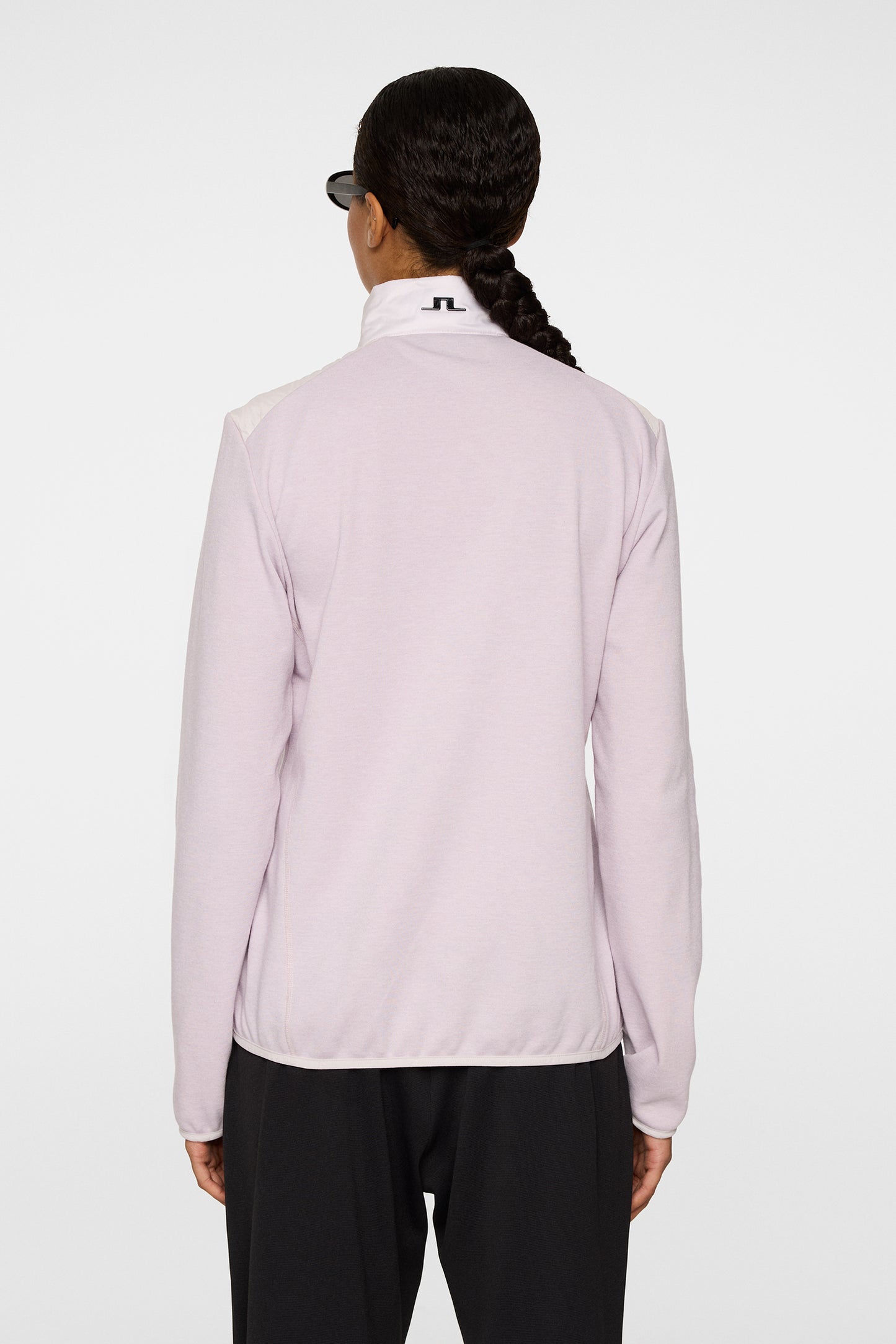 Gemma Hybrid Jacket in Grey Lilac by J.Lindeberg