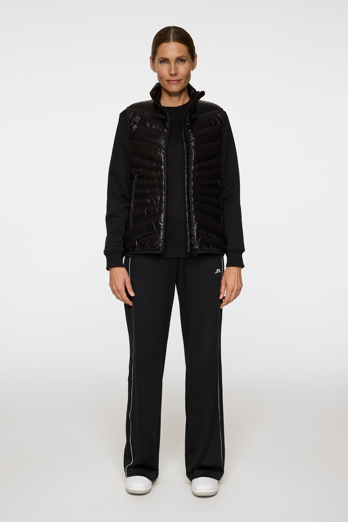 Lara Light Down Vest in Black by J.Lindeberg