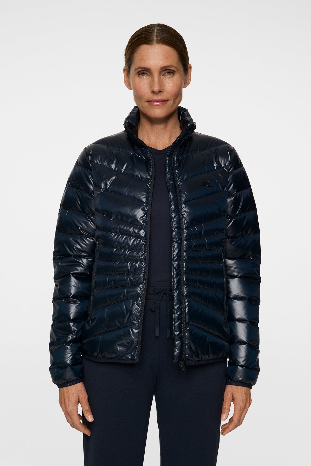Lara Light Down Jacket in JL Navy by J.Lindeberg
