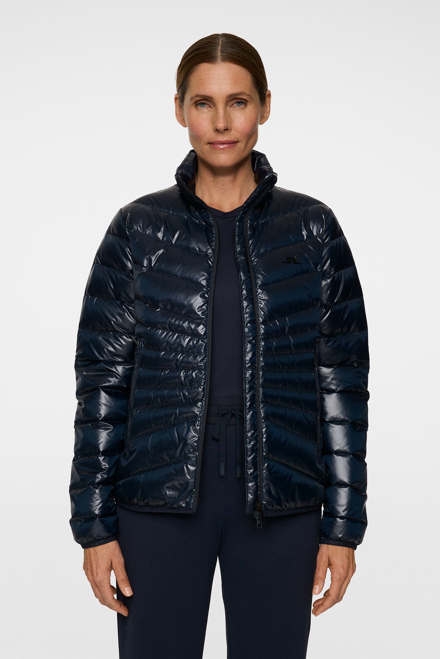 Lara Light Down Jacket in JL Navy by J.Lindeberg