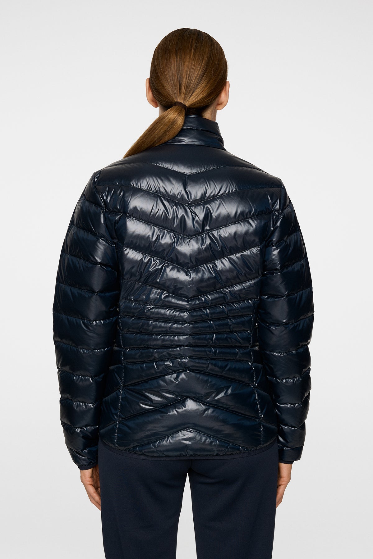 Lara Light Down Jacket in JL Navy by J.Lindeberg