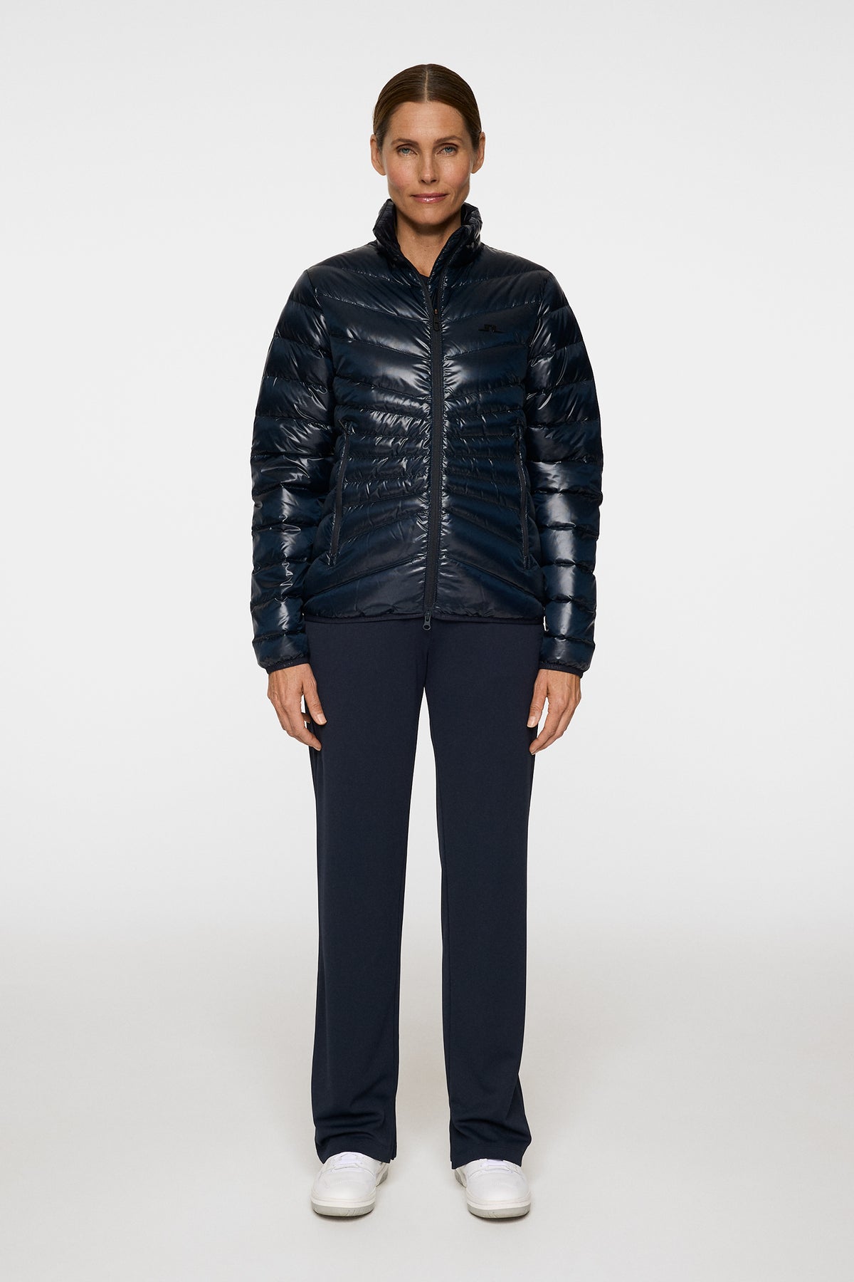 Lara Light Down Jacket in JL Navy by J.Lindeberg