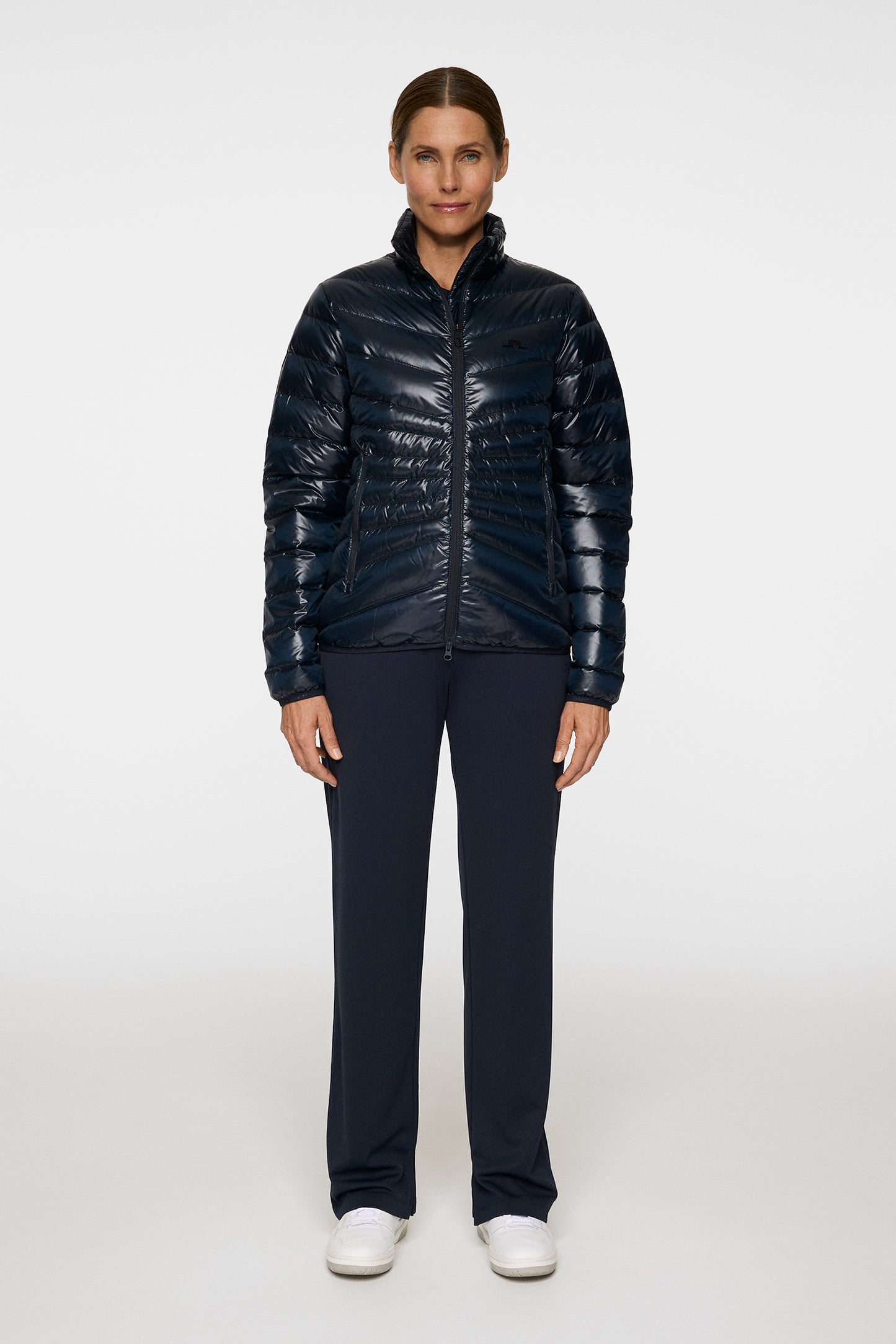 Lara Light Down Jacket in JL Navy by J.Lindeberg
