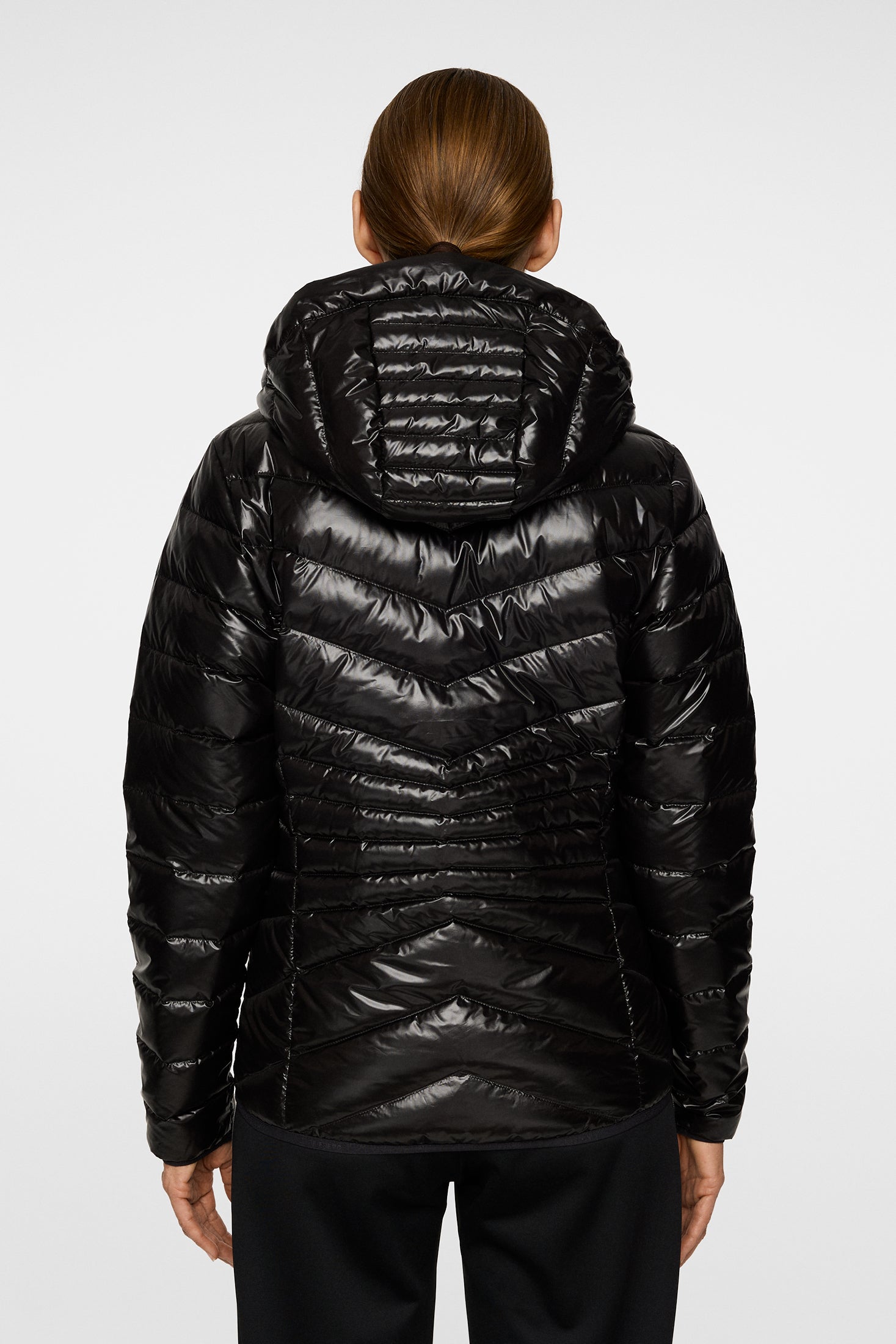 Lara Light Down Hood / Black – J.LINDEBERG